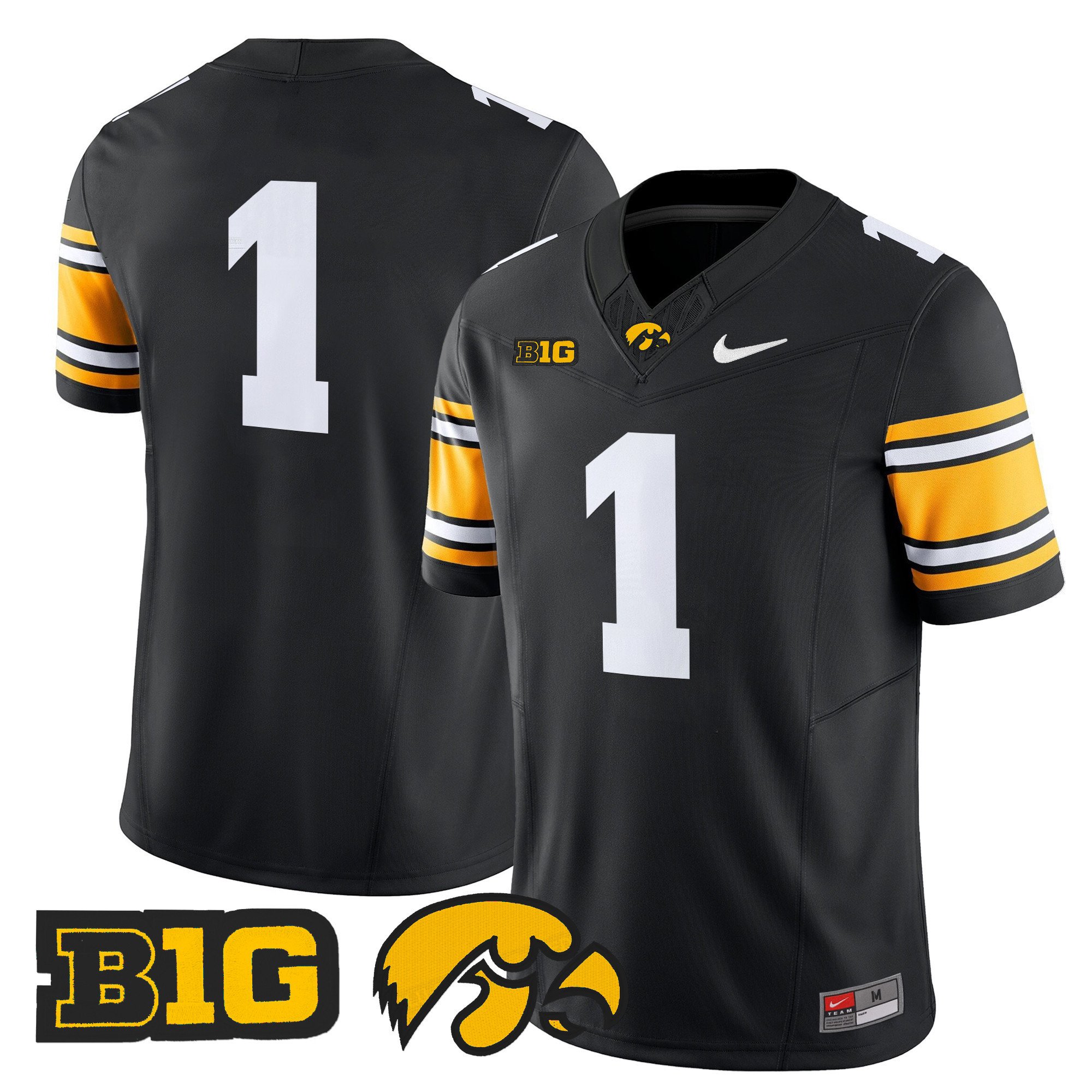 Men's Iowa Hawkeyes Vapor Limited 2024 Jersey - All Stitched