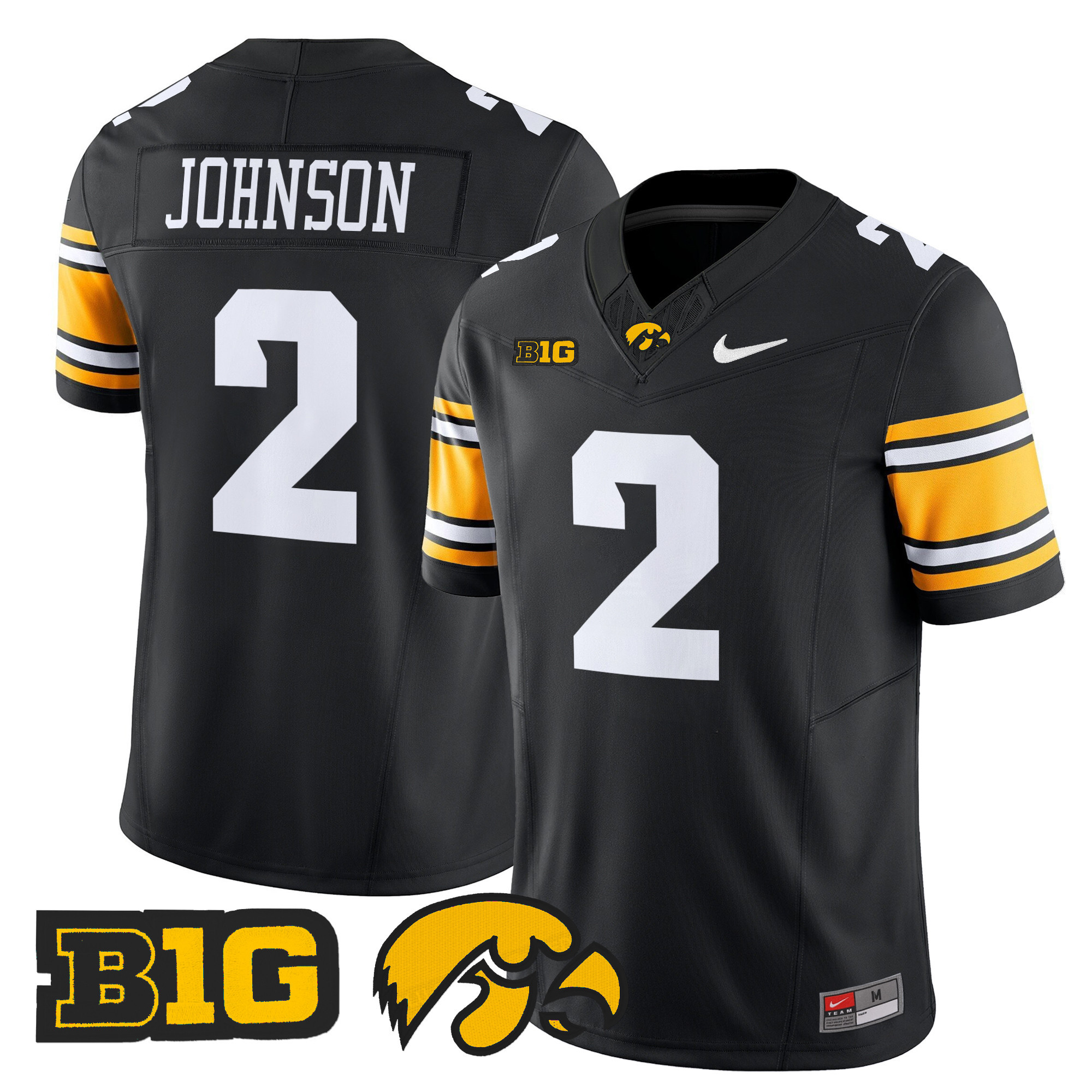 Men's Iowa Hawkeyes Vapor Limited 2024 Jersey - All Stitched