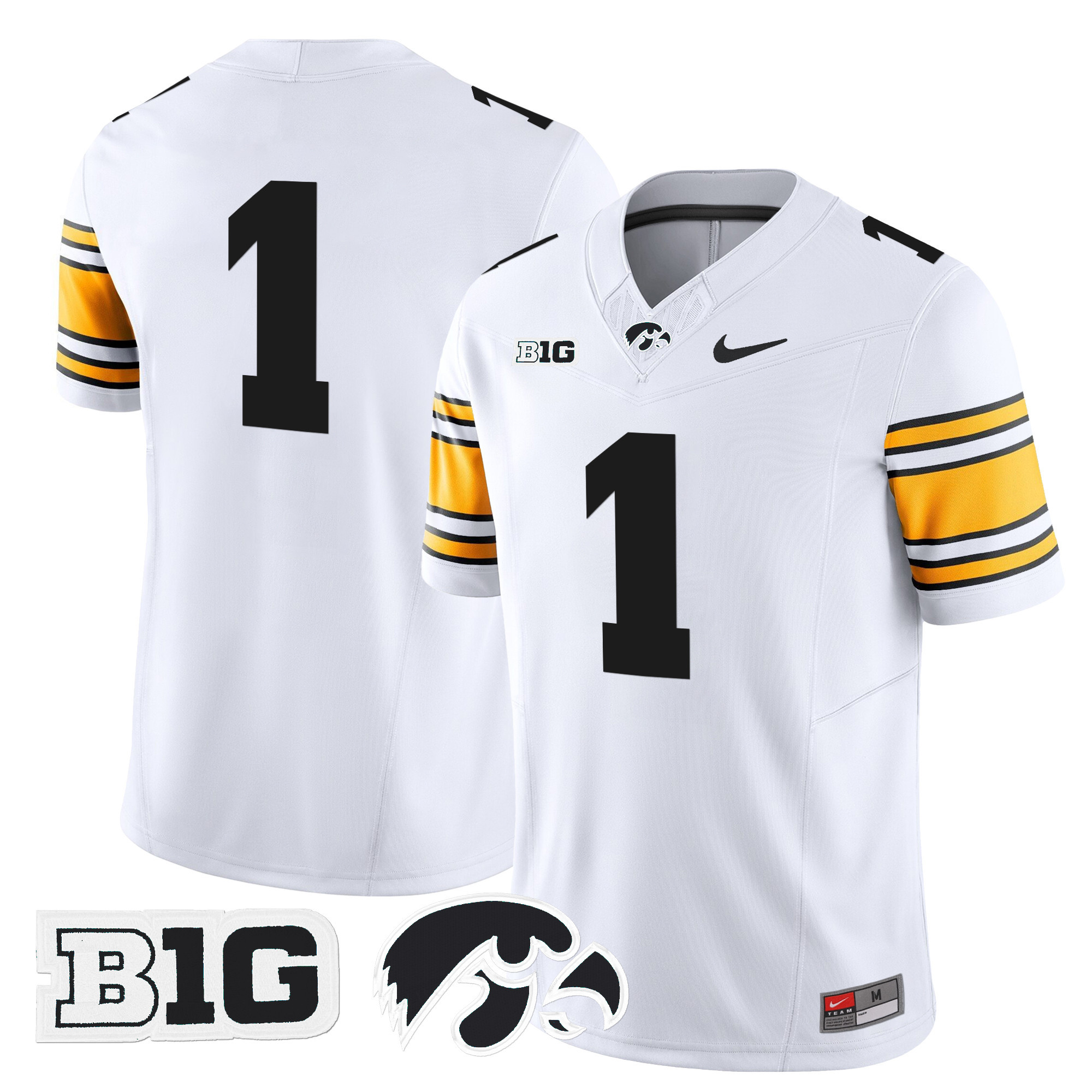 Men's Iowa Hawkeyes Vapor Limited 2024 Jersey - All Stitched