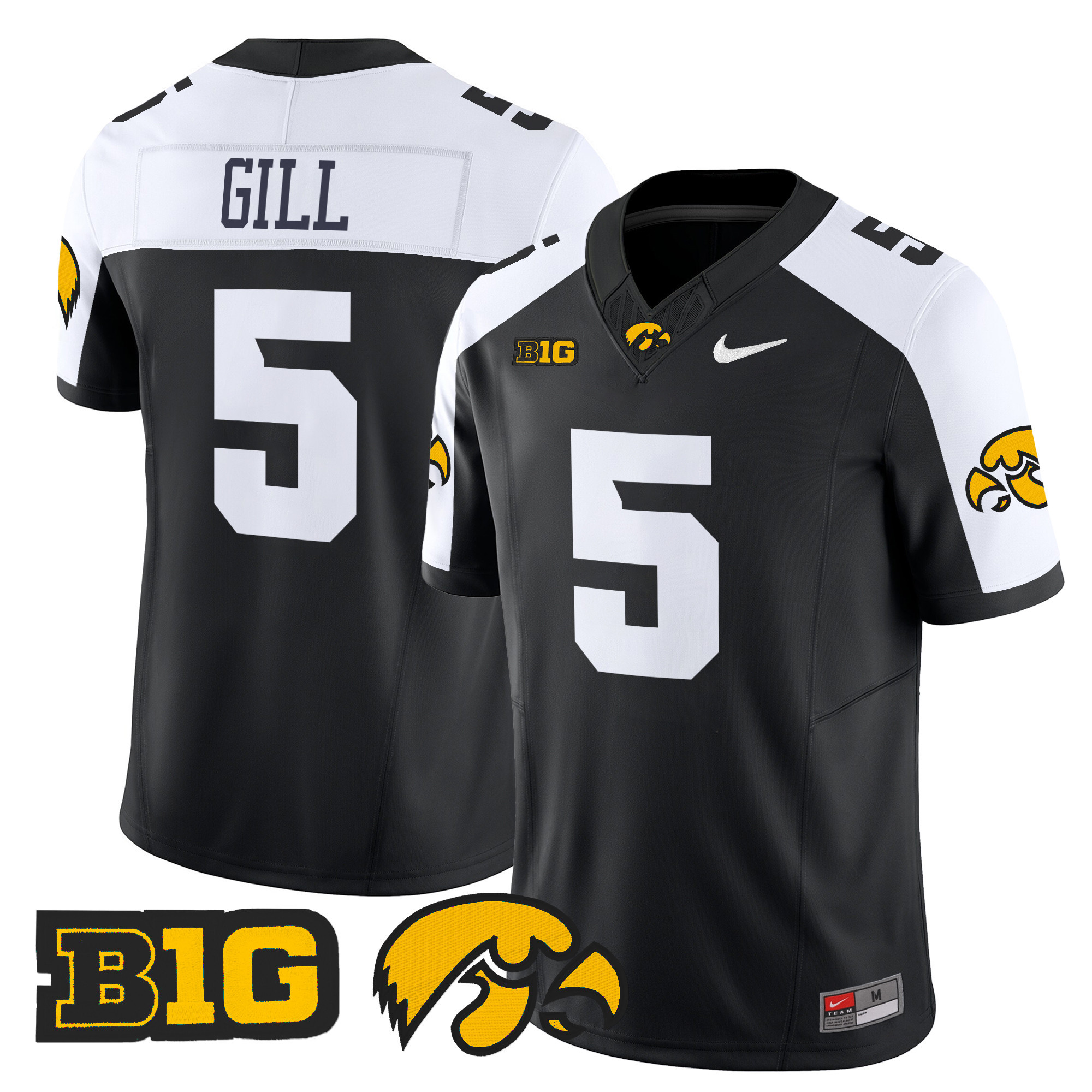 Men's Iowa Hawkeyes Vapor Limited 2024 Jersey - All Stitched