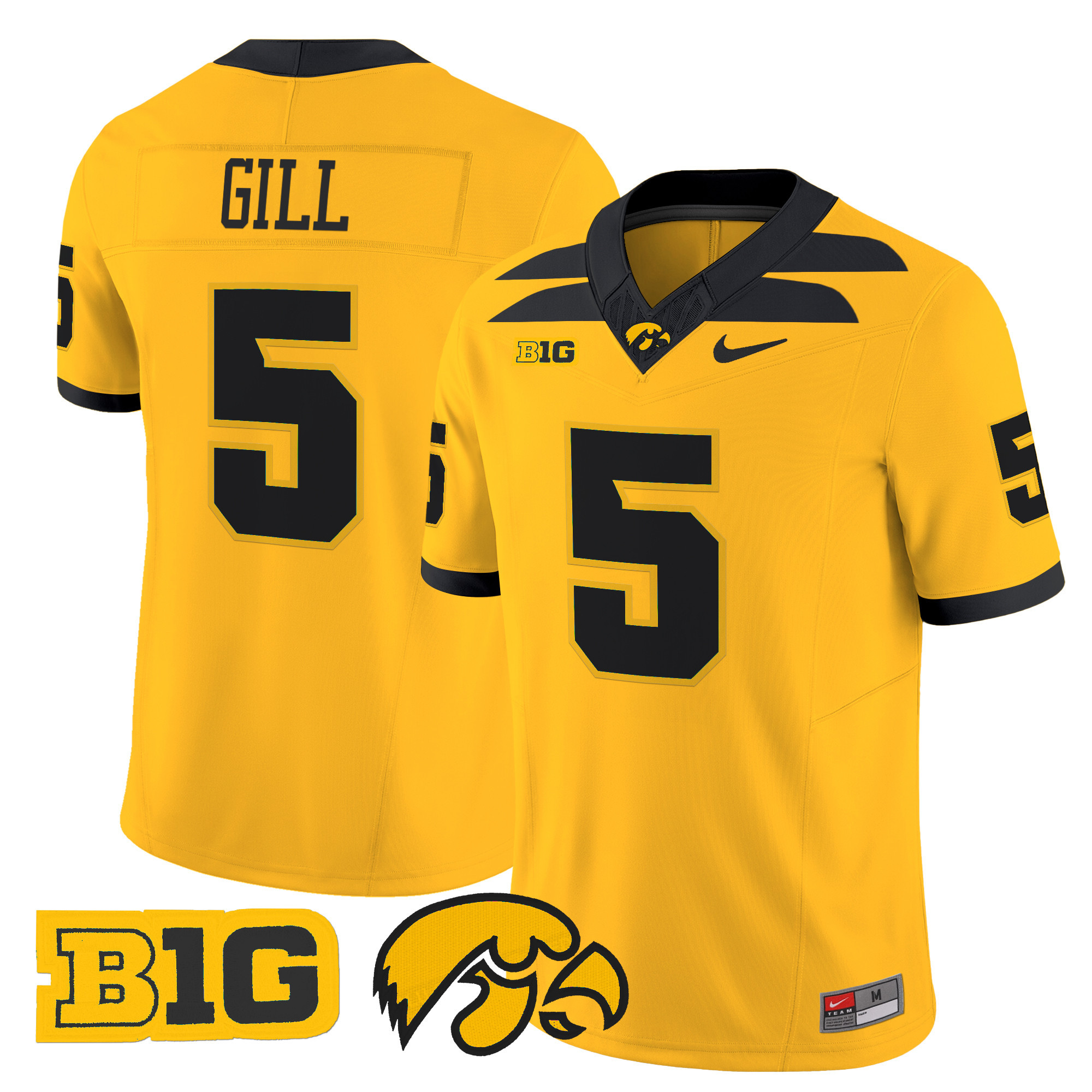Men's Iowa Hawkeyes Vapor Limited 2024 Jersey - All Stitched
