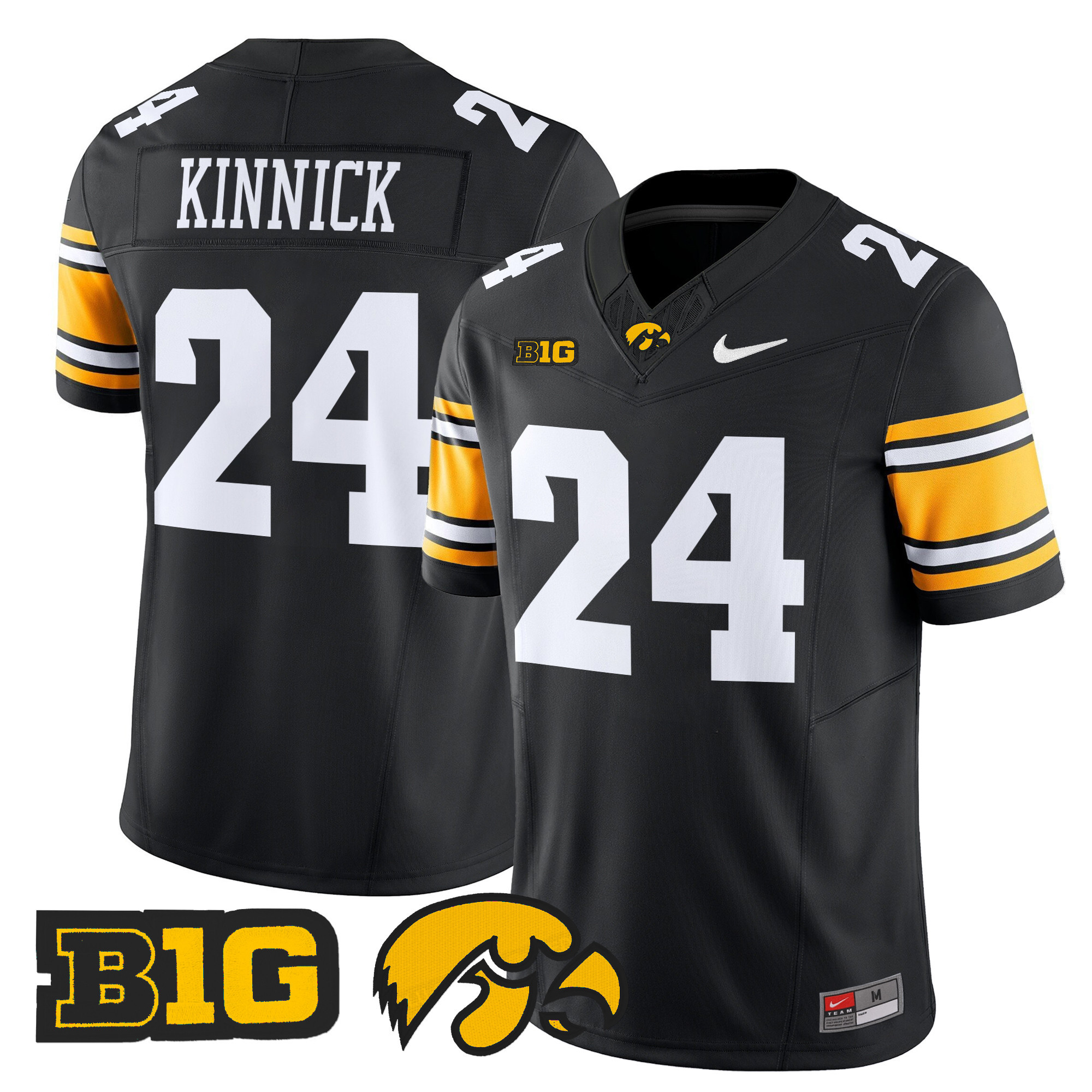 Men's Iowa Hawkeyes Vapor Limited 2024 Jersey - All Stitched