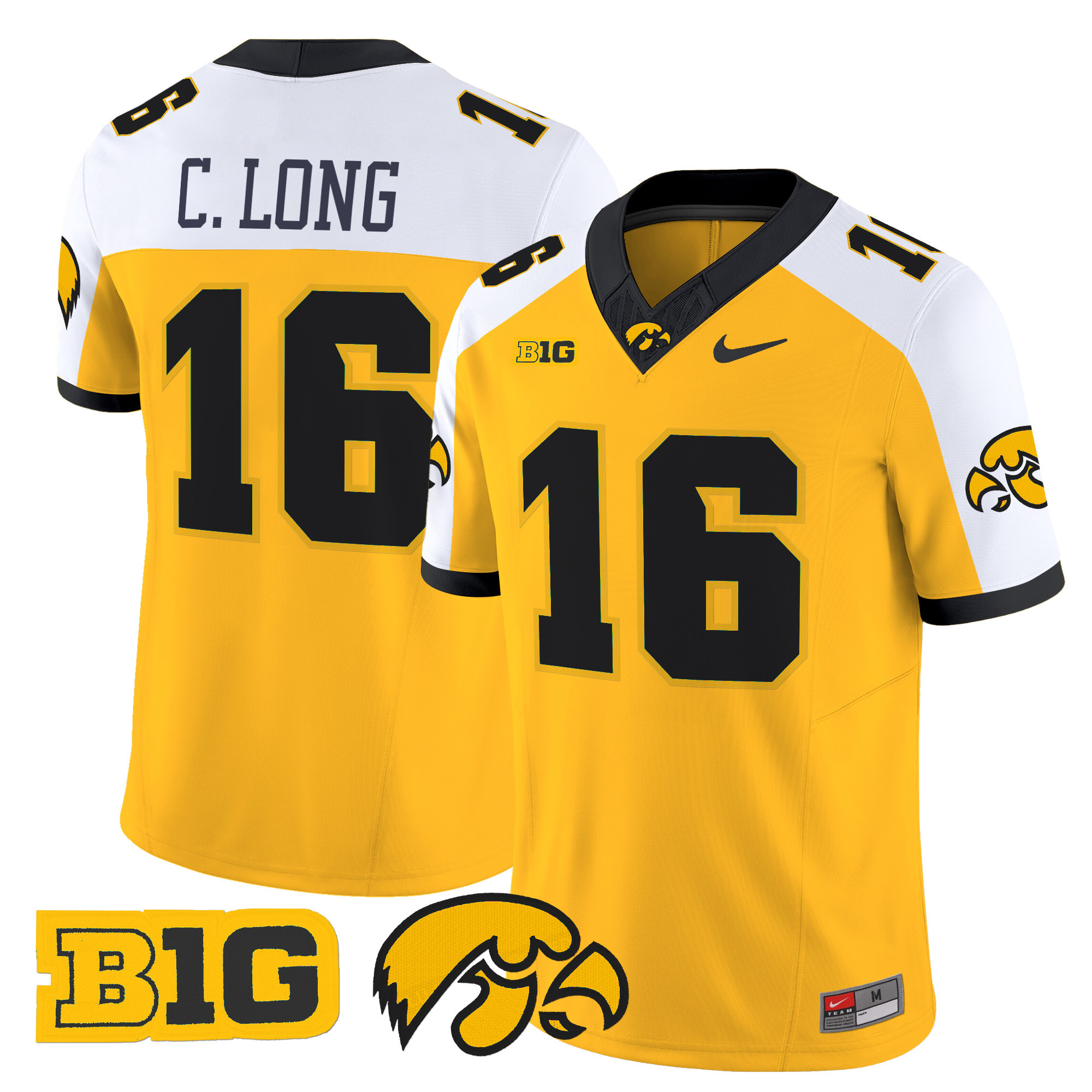 Men's Iowa Hawkeyes Vapor Limited 2024 Jersey - All Stitched