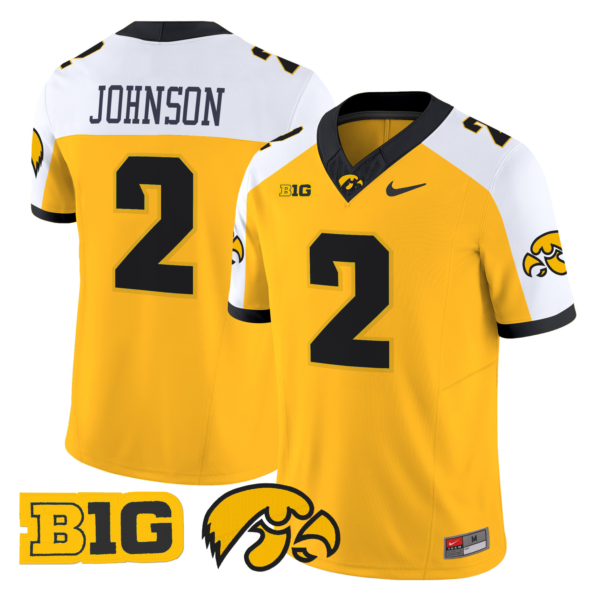 Men's Iowa Hawkeyes Vapor Limited 2024 Jersey - All Stitched