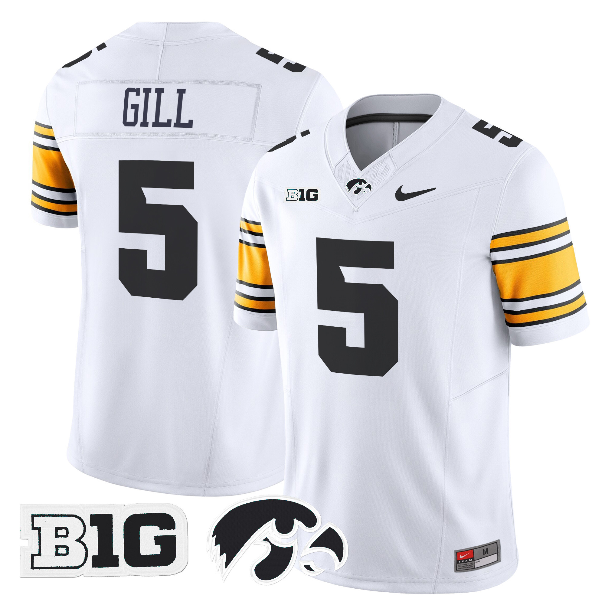 Men's Iowa Hawkeyes Vapor Limited 2024 Jersey - All Stitched