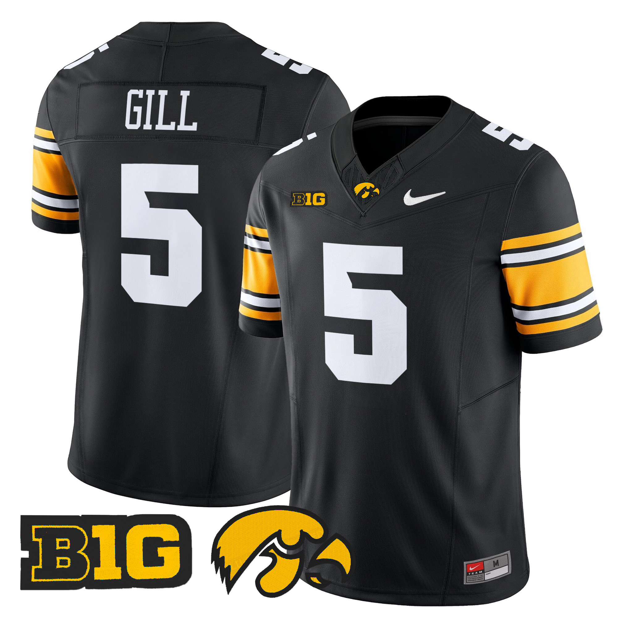 Men's Iowa Hawkeyes Vapor Limited 2024 Jersey - All Stitched