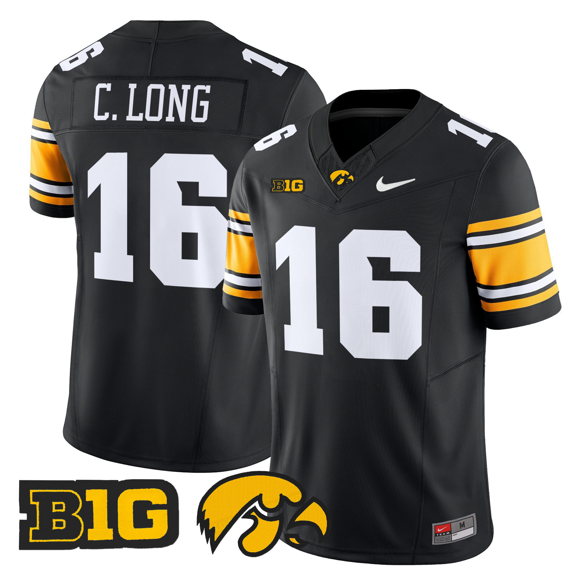 Men's Iowa Hawkeyes Vapor Limited 2024 Jersey - All Stitched