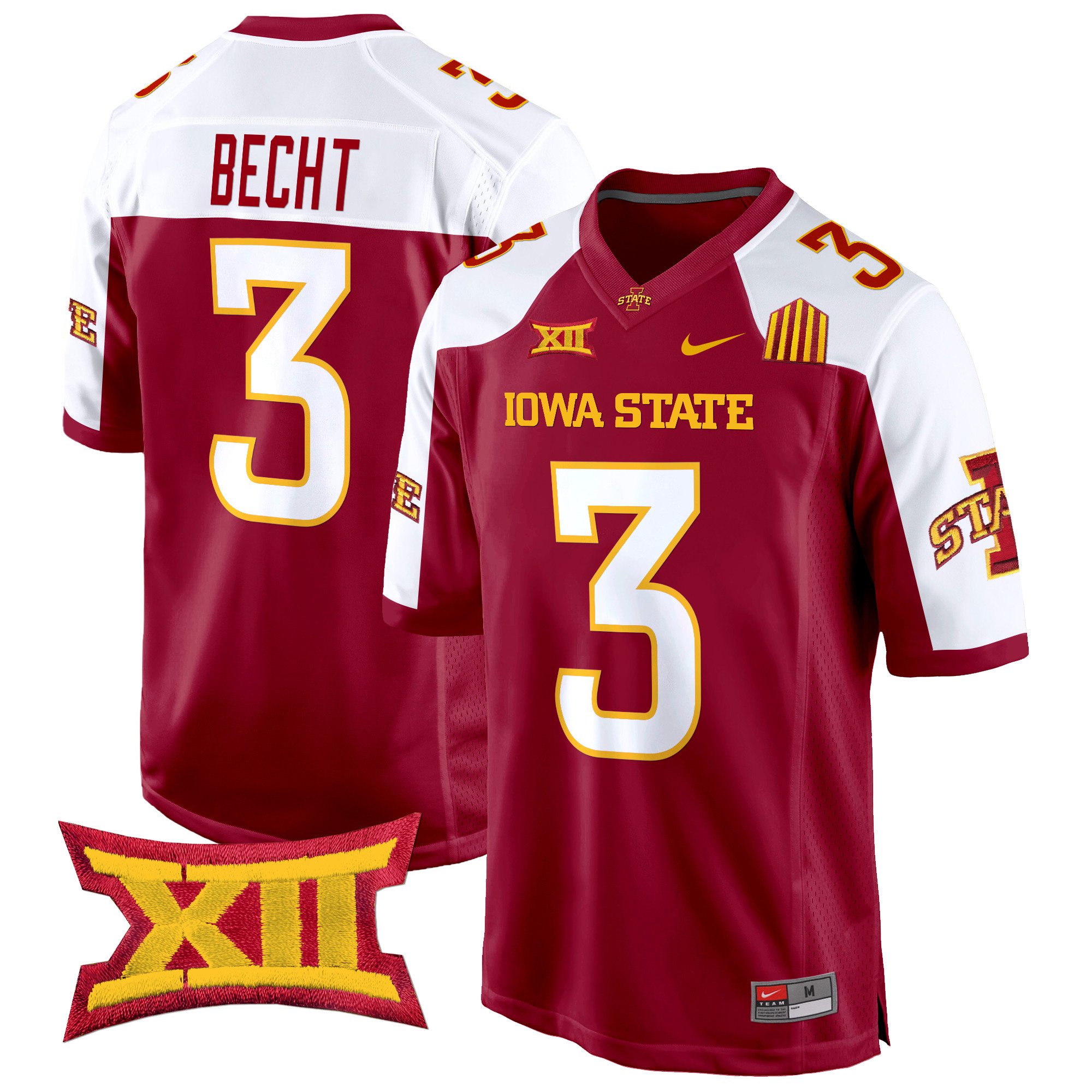 Men's Iowa State Cyclones 2024 Game Jersey - All Stitched