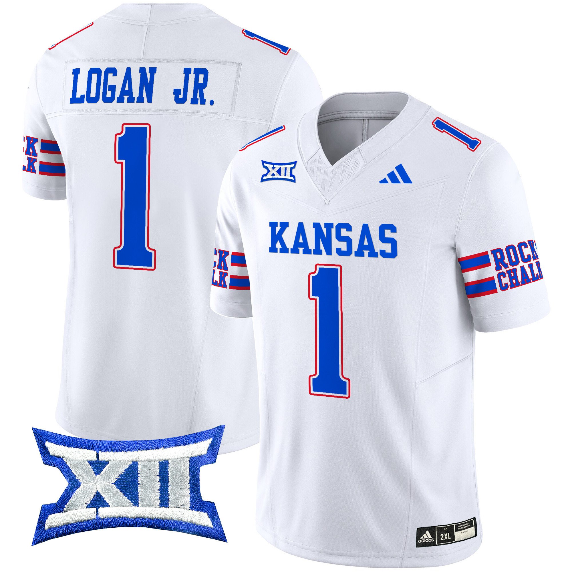 Men's Kansas Jayhawks 2024 Vapor Limited Jersey - All Stitched