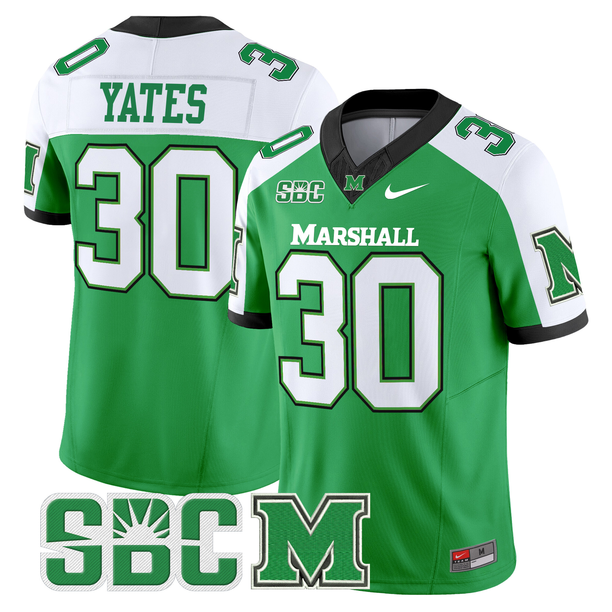Men's Marshall Thundering Herd 2024 Vapor Limited Jersey - All stitched