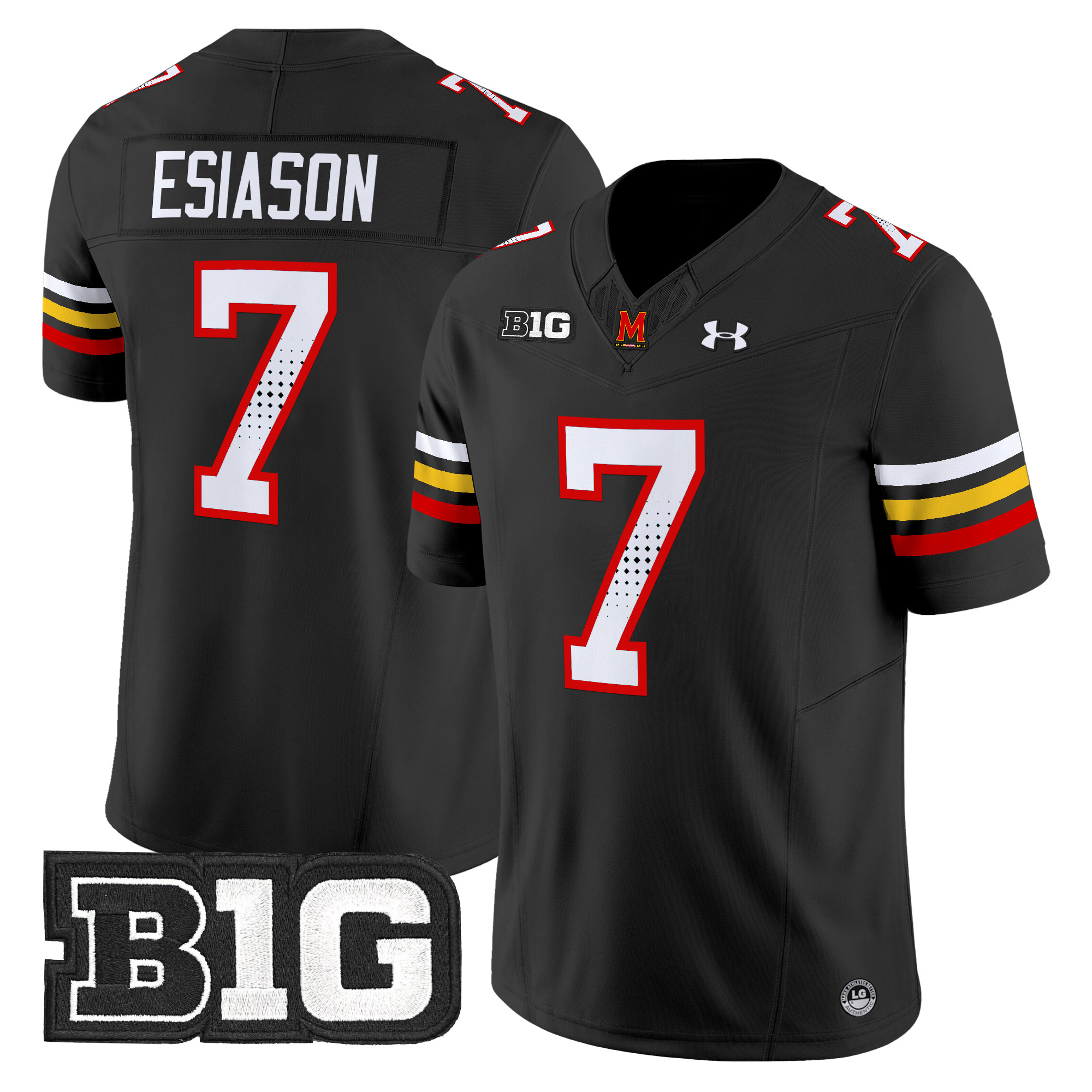 Men's Maryland Terrapins 2024 Vapor Limited Jersey - All Stitched