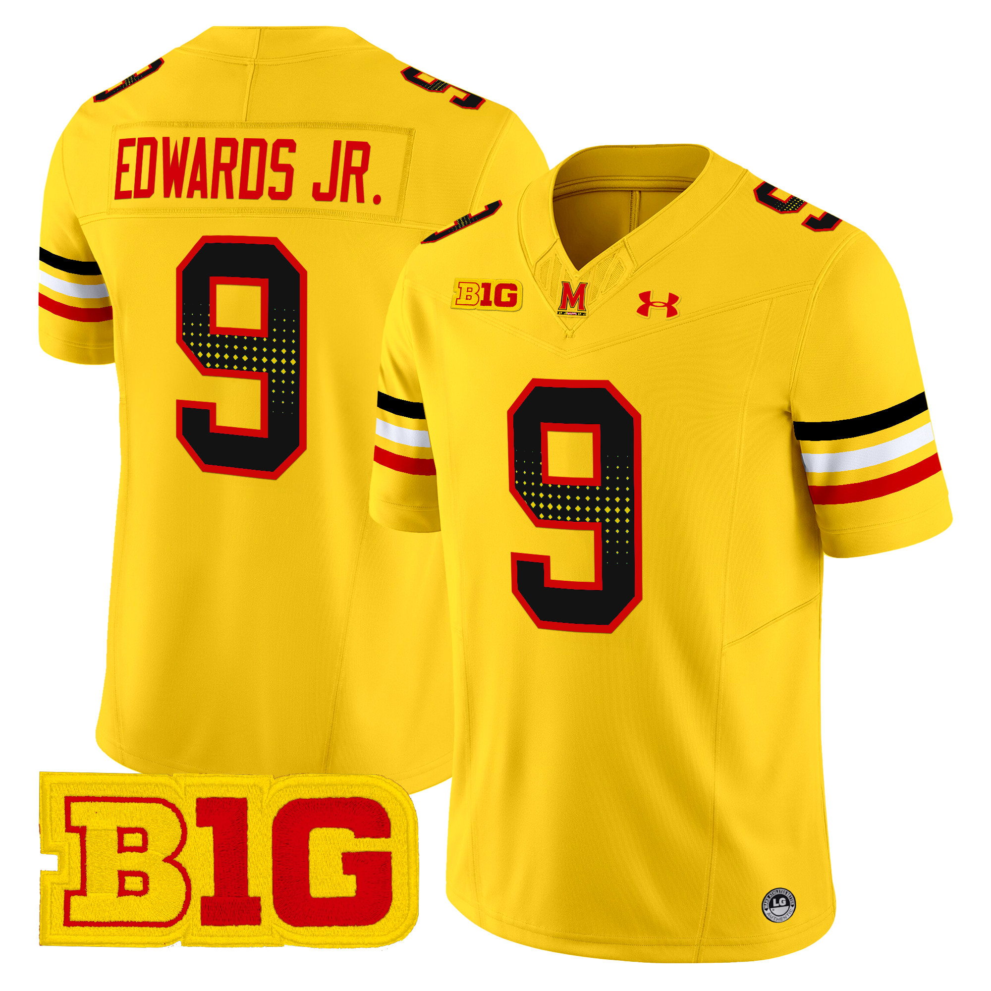 Men's Maryland Terrapins 2024 Vapor Limited Jersey - All Stitched