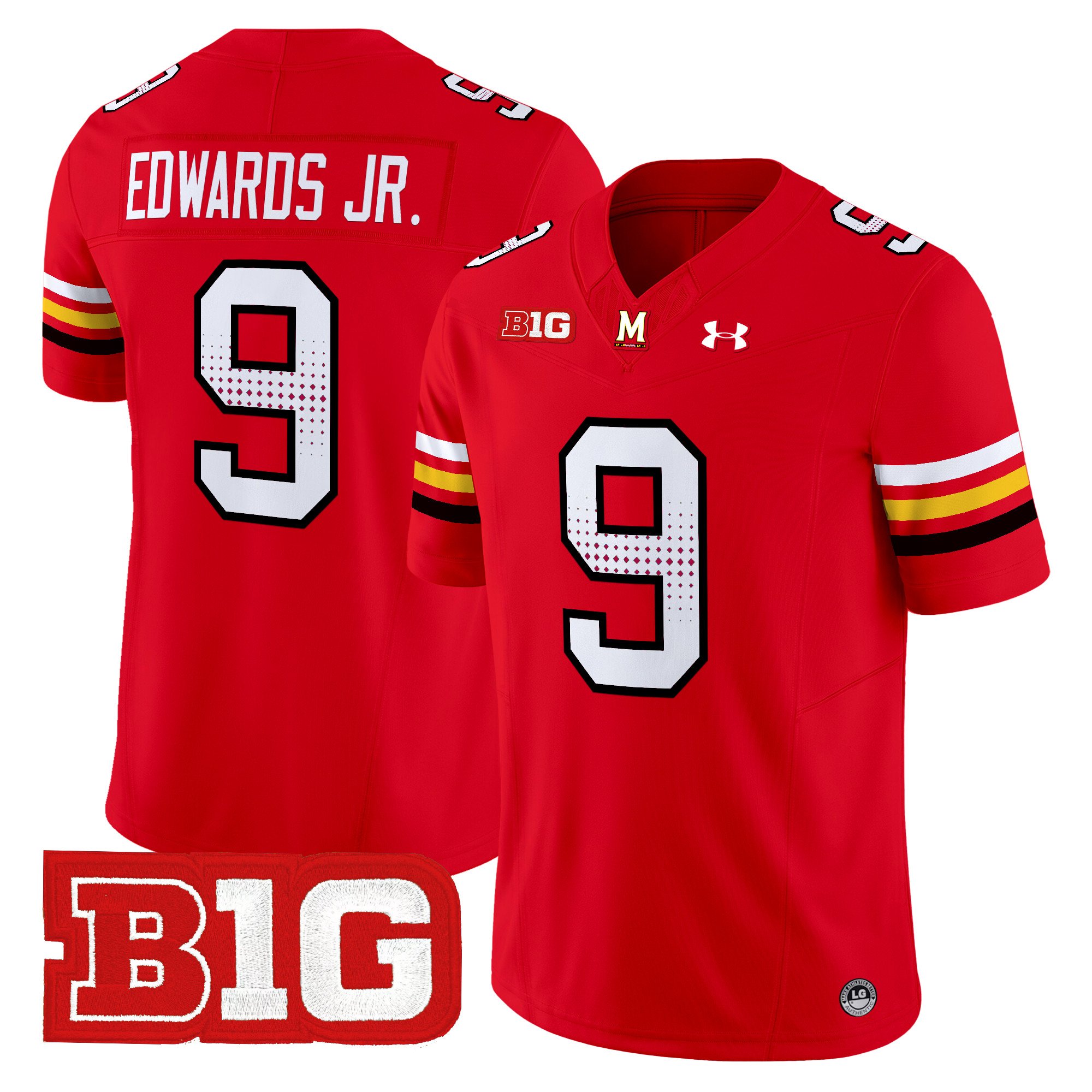 Men's Maryland Terrapins 2024 Vapor Limited Jersey - All Stitched