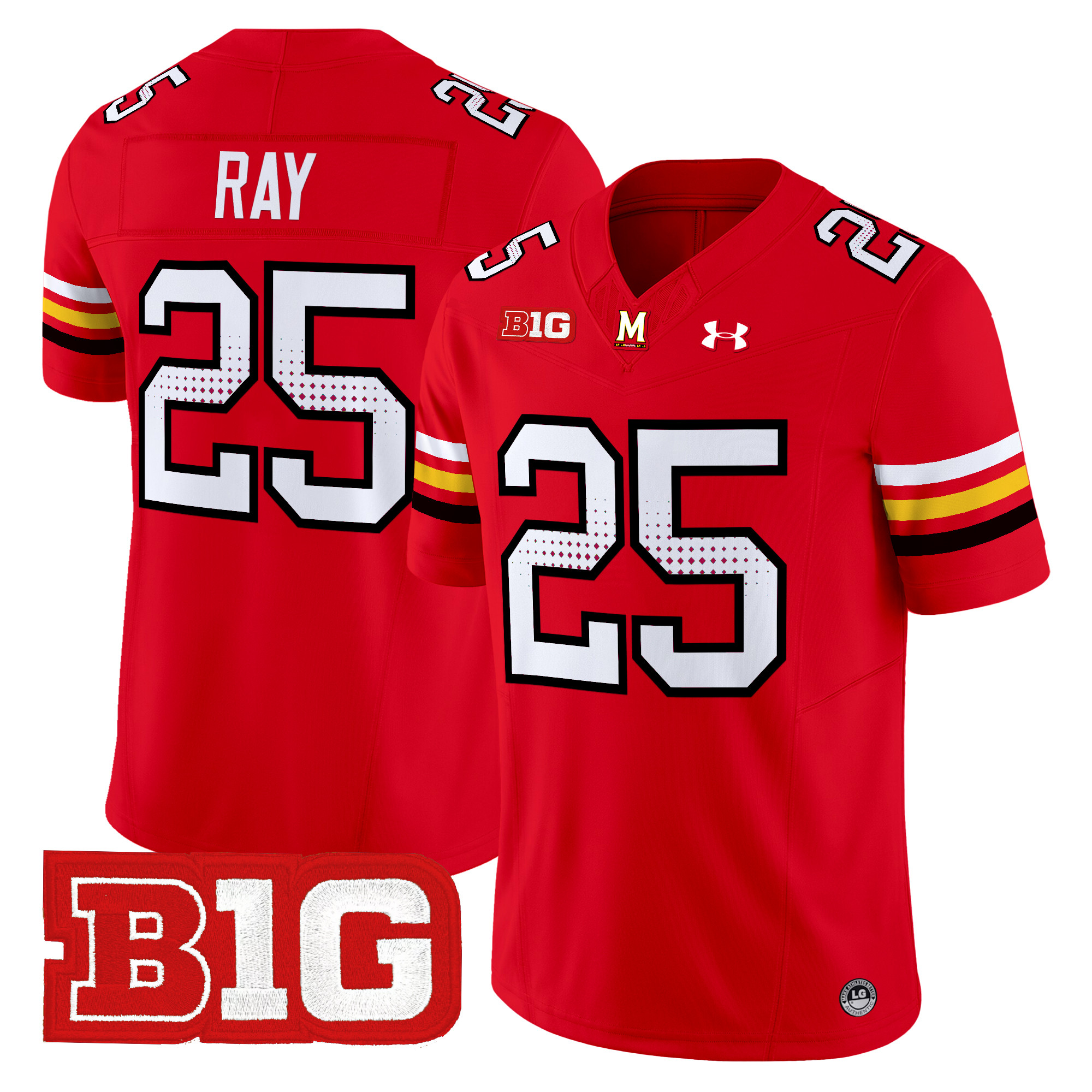 Men's Maryland Terrapins 2024 Vapor Limited Jersey - All Stitched