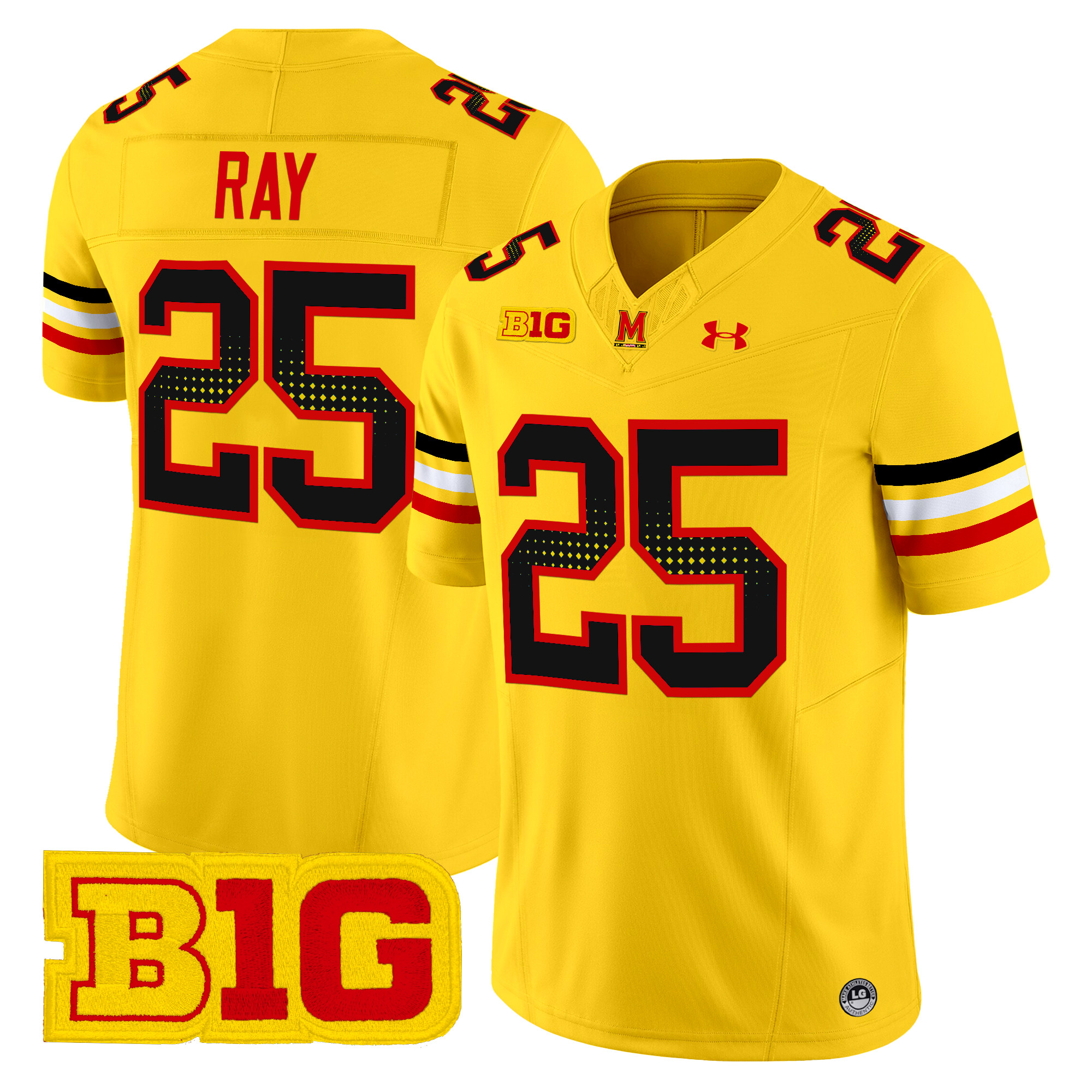 Men's Maryland Terrapins 2024 Vapor Limited Jersey - All Stitched