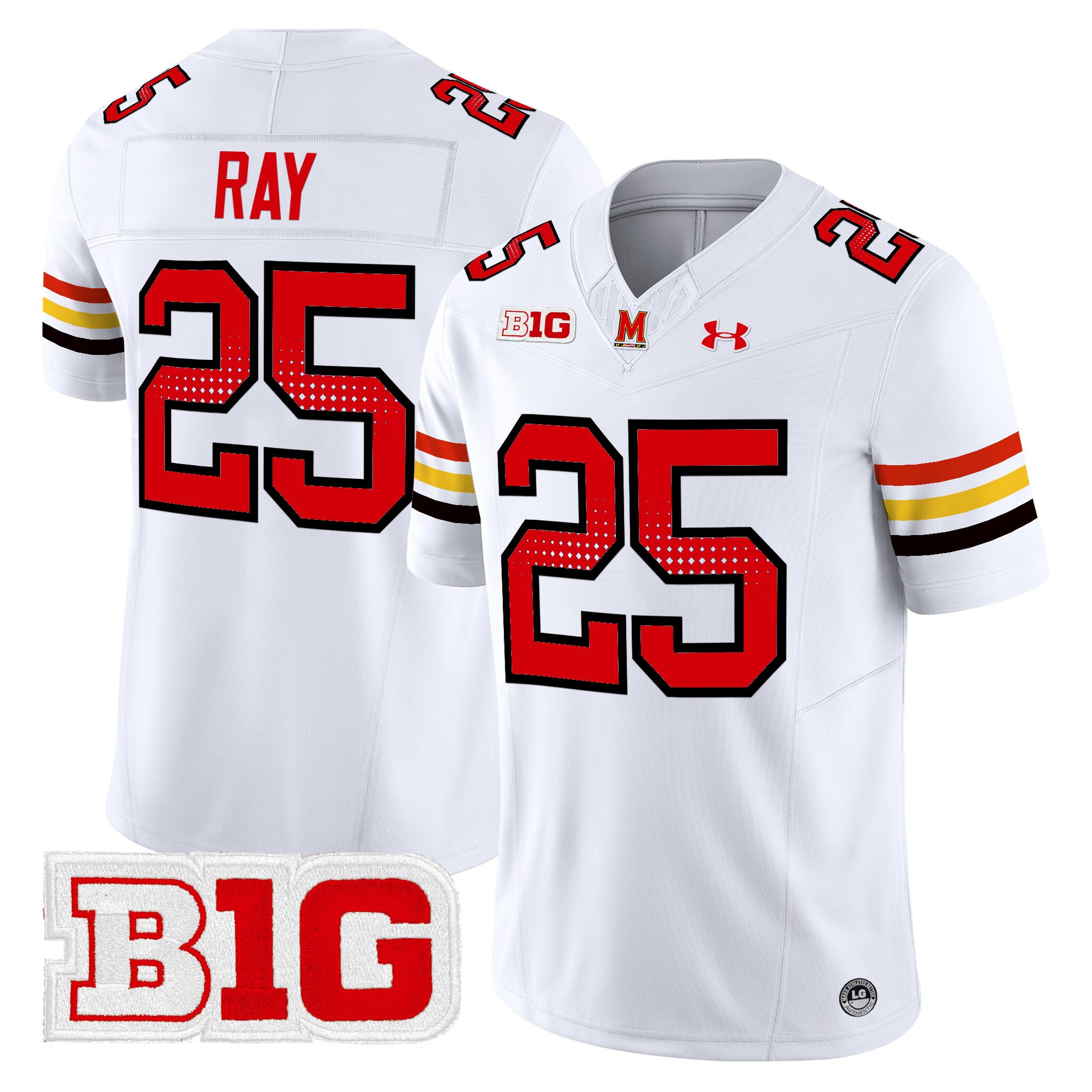 Men's Maryland Terrapins 2024 Vapor Limited Jersey - All Stitched