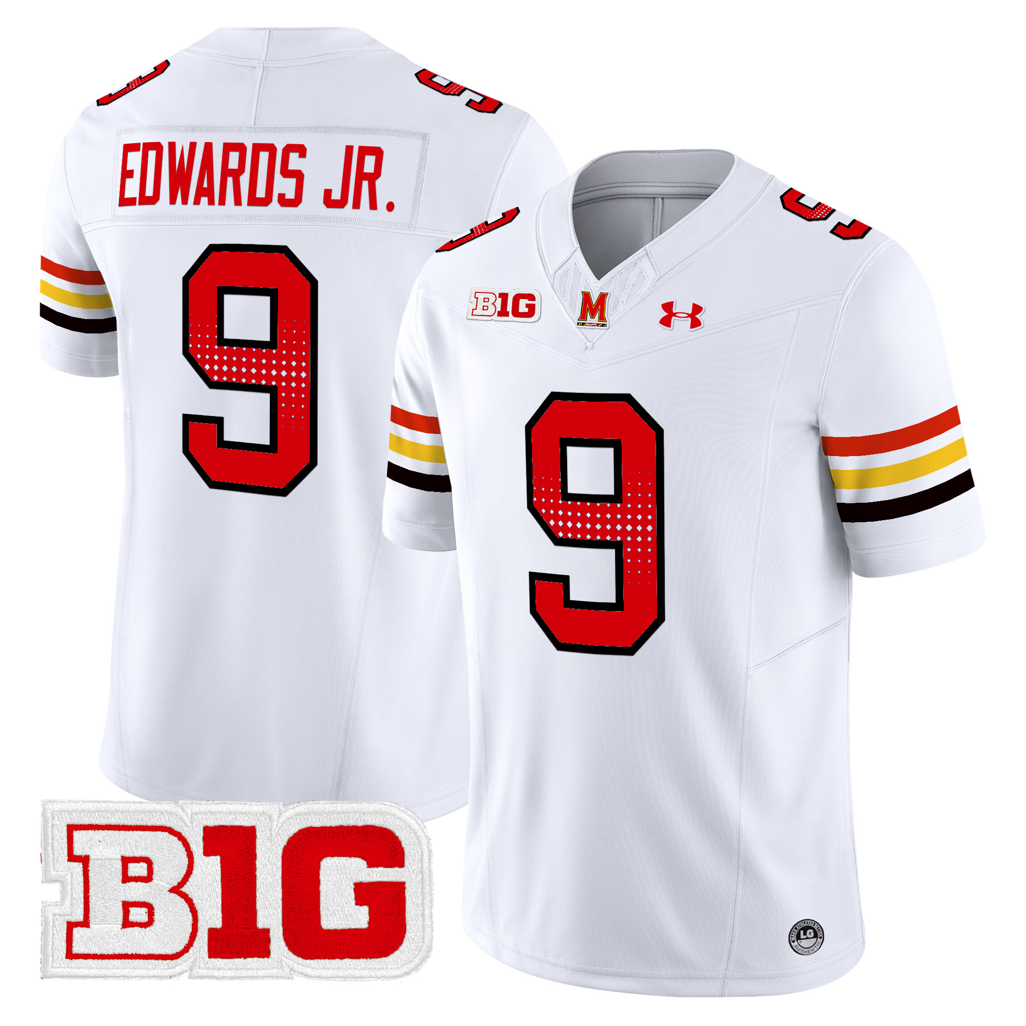 Men's Maryland Terrapins 2024 Vapor Limited Jersey - All Stitched
