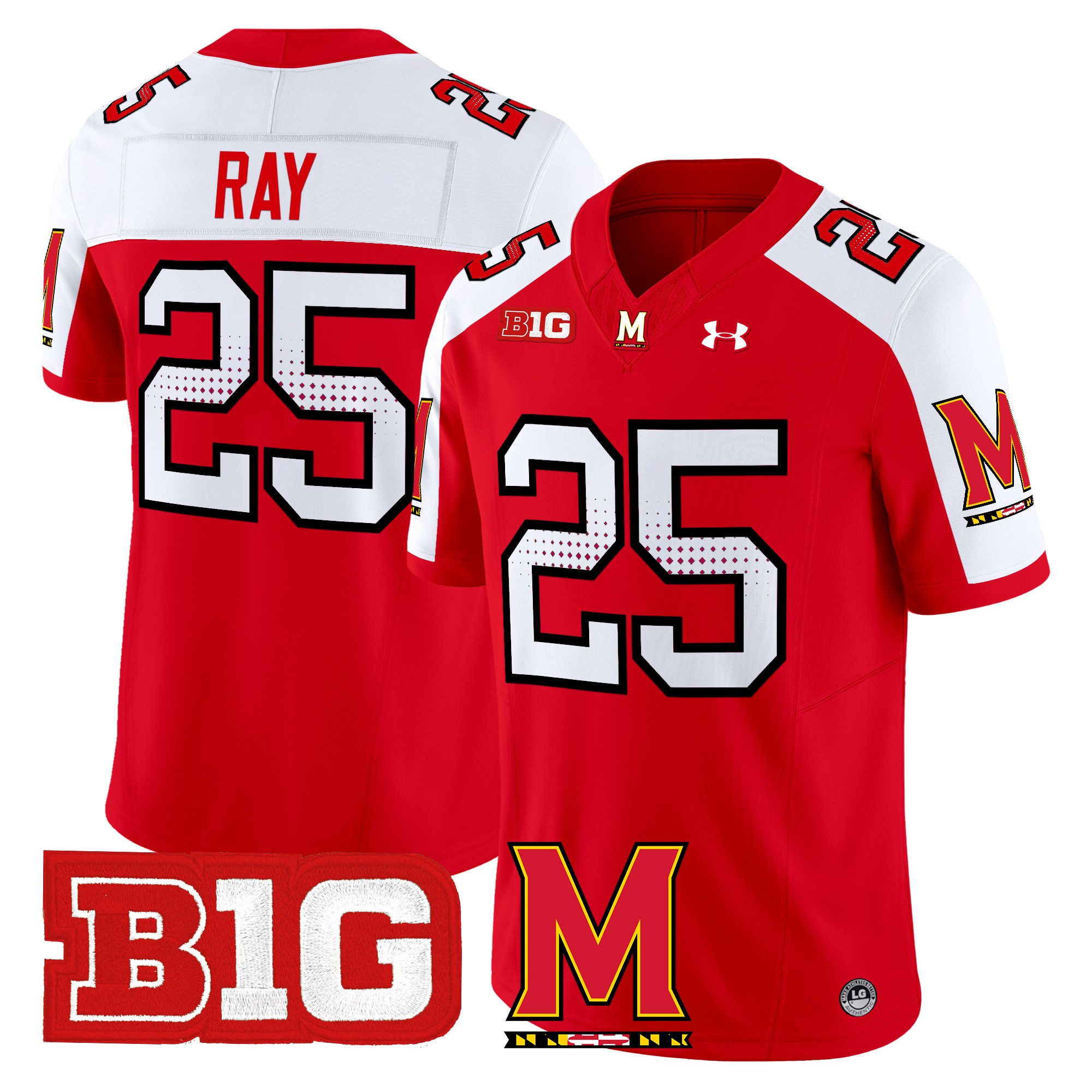 Men's Maryland Terrapins 2024 Vapor Limited Jersey - All Stitched