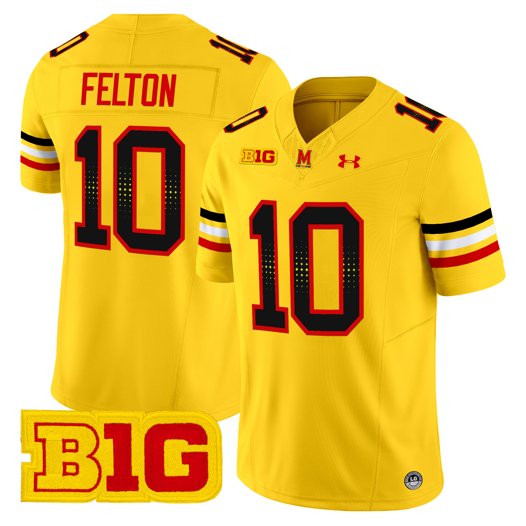 Men's Maryland Terrapins 2024 Vapor Limited Jersey - All Stitched