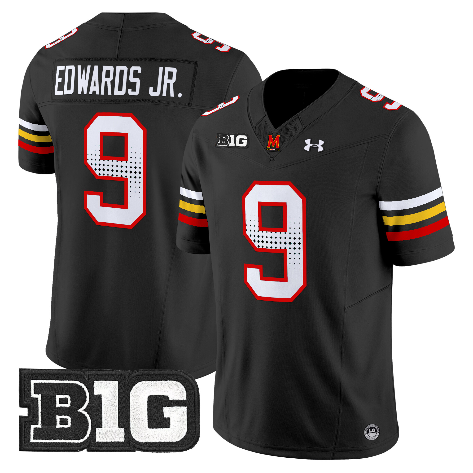 Men's Maryland Terrapins 2024 Vapor Limited Jersey - All Stitched