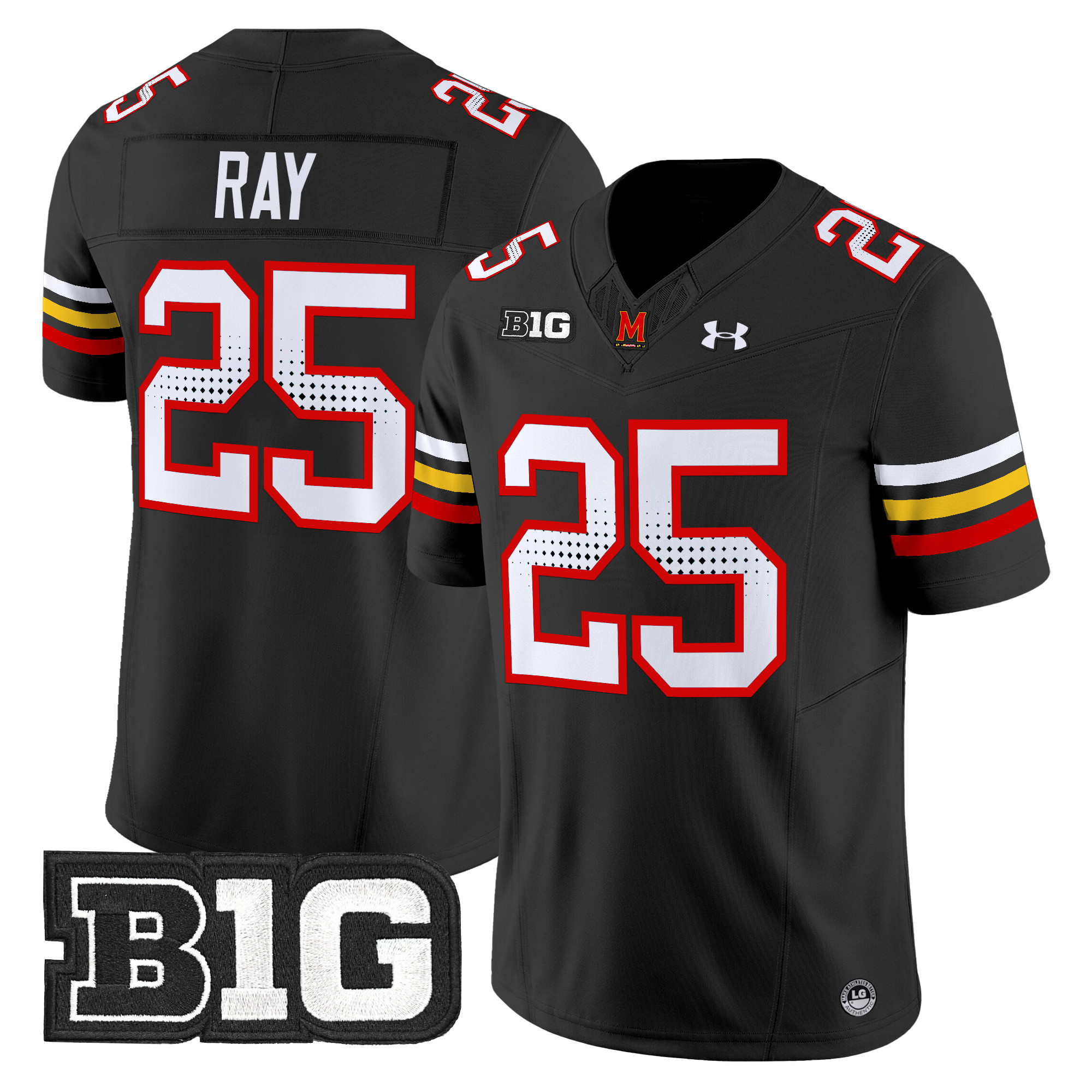 Men's Maryland Terrapins 2024 Vapor Limited Jersey - All Stitched