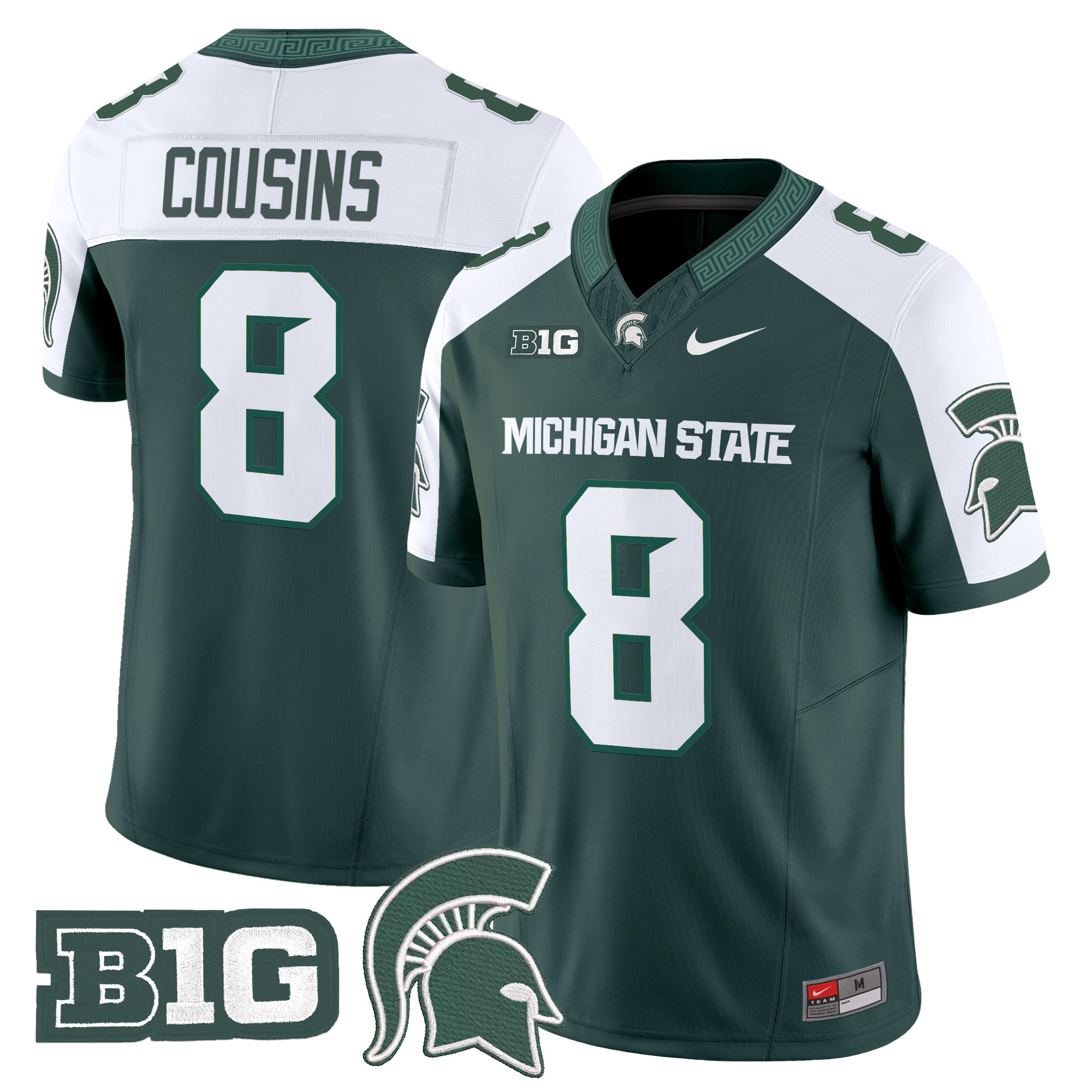 Men's Michigan State Spartans 2024 Vapor Limited Jersey - All Stitched