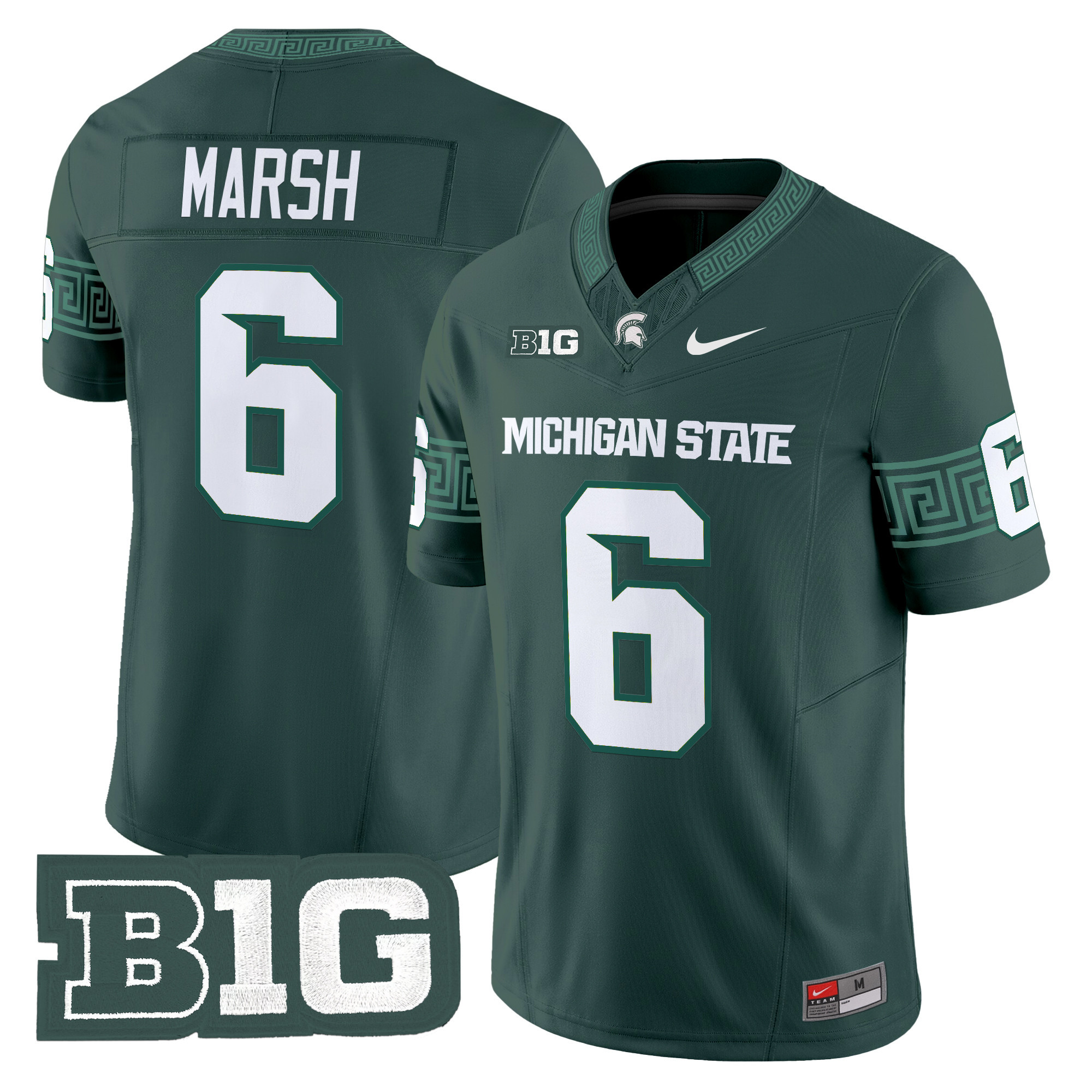 Men's Michigan State Spartans 2024 Vapor Limited Jersey - All Stitched