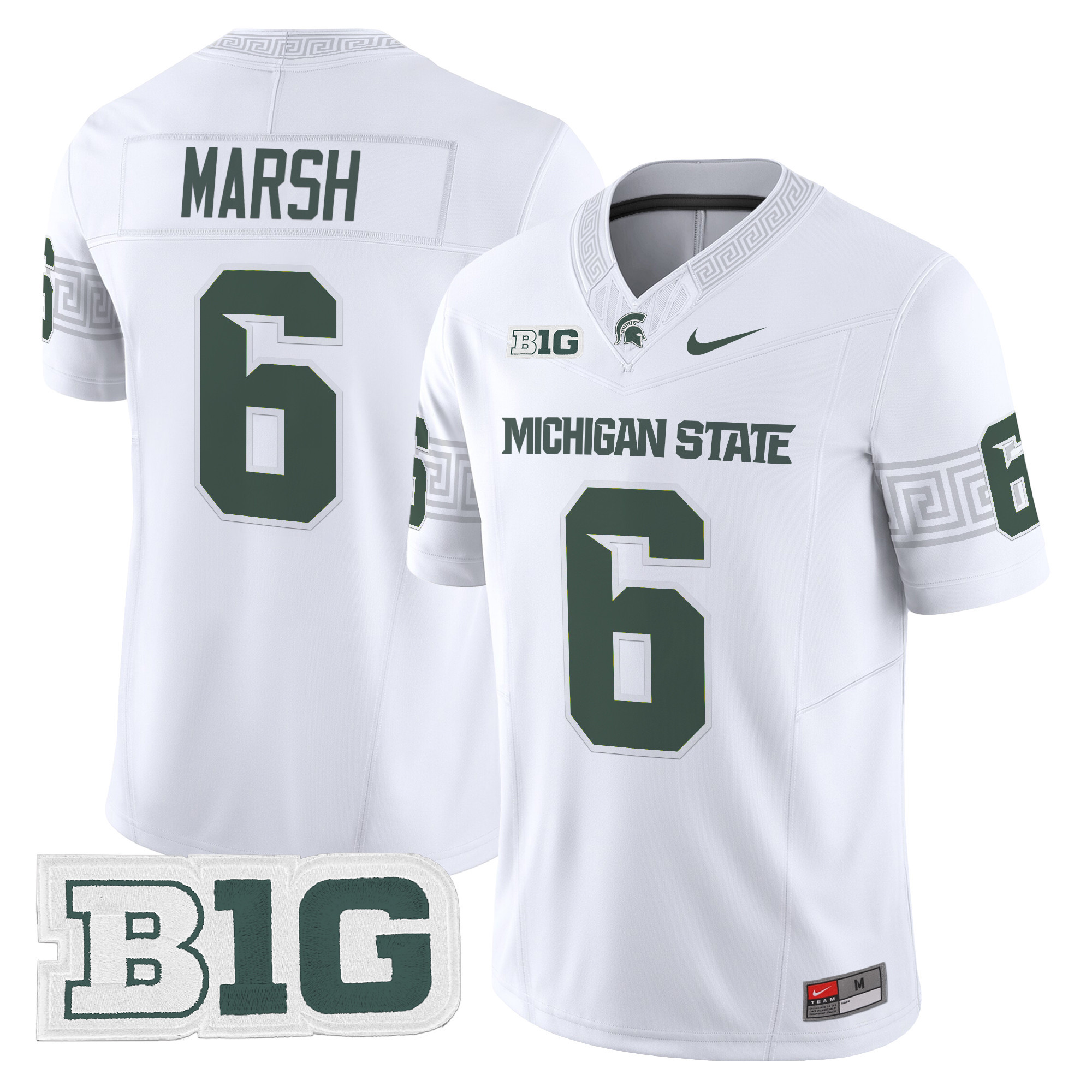 Men's Michigan State Spartans 2024 Vapor Limited Jersey - All Stitched