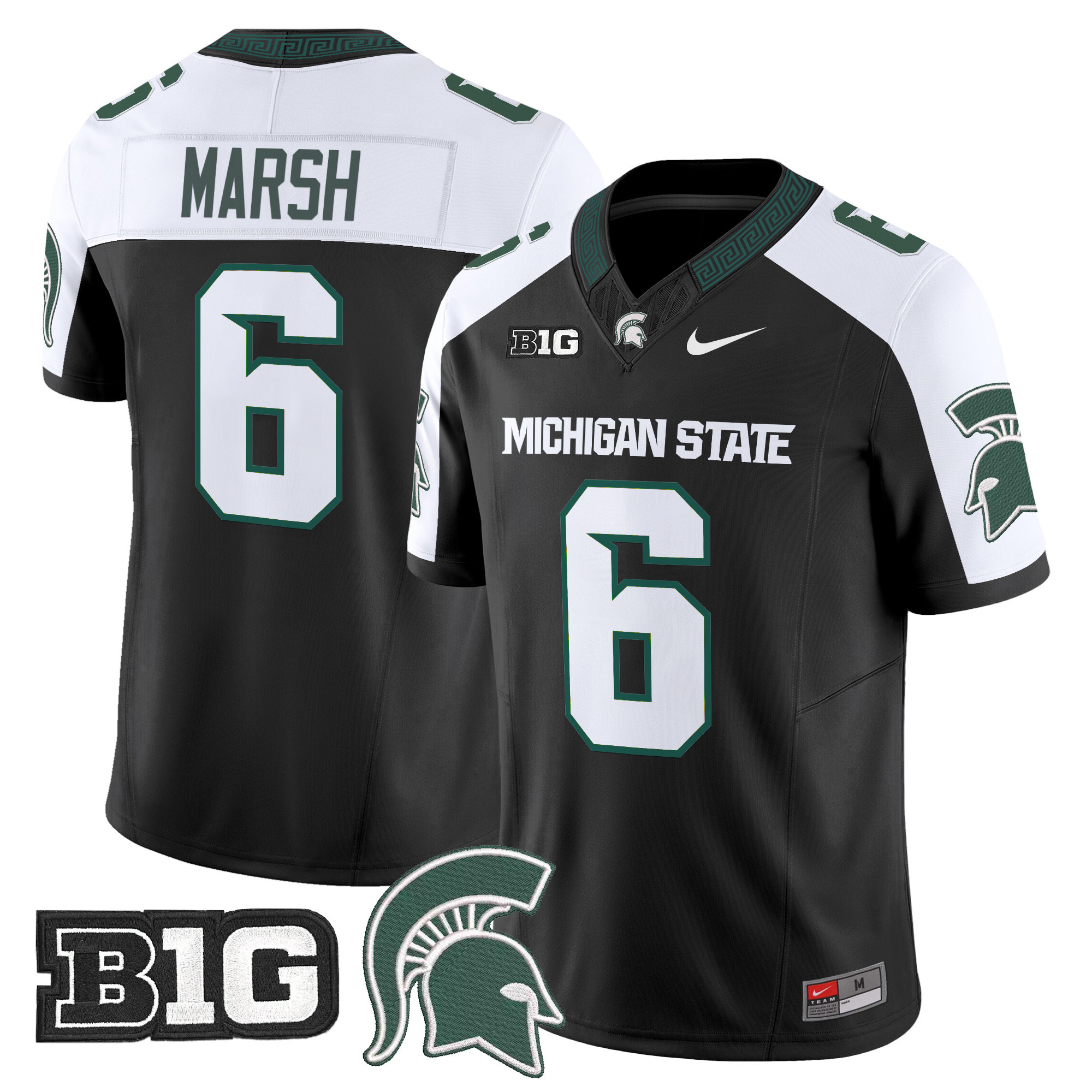 Men's Michigan State Spartans 2024 Vapor Limited Jersey - All Stitched