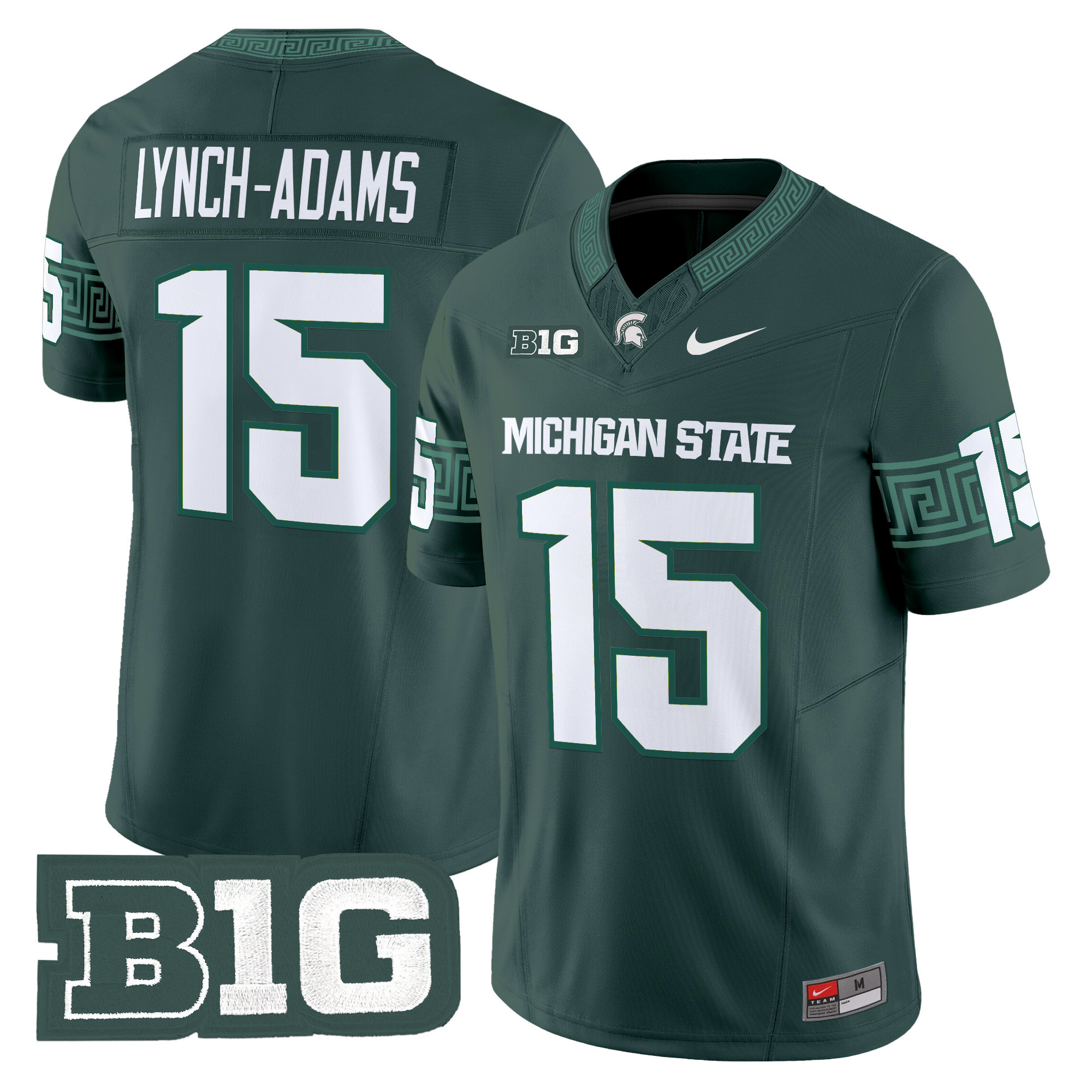 Men's Michigan State Spartans 2024 Vapor Limited Jersey - All Stitched