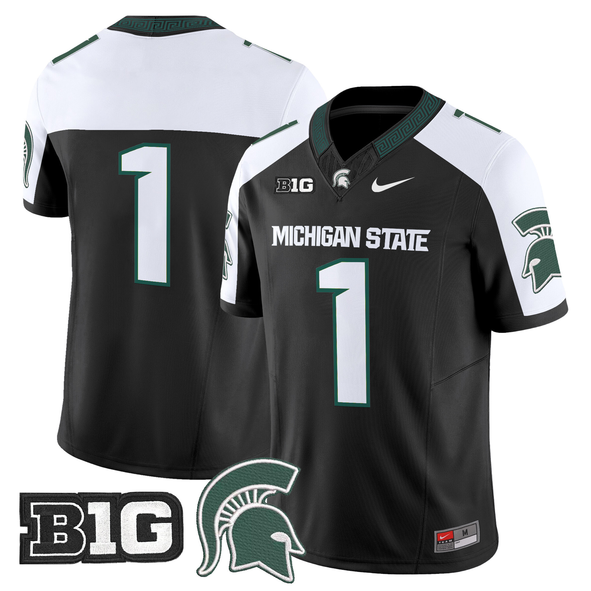 Men's Michigan State Spartans 2024 Vapor Limited Jersey - All Stitched