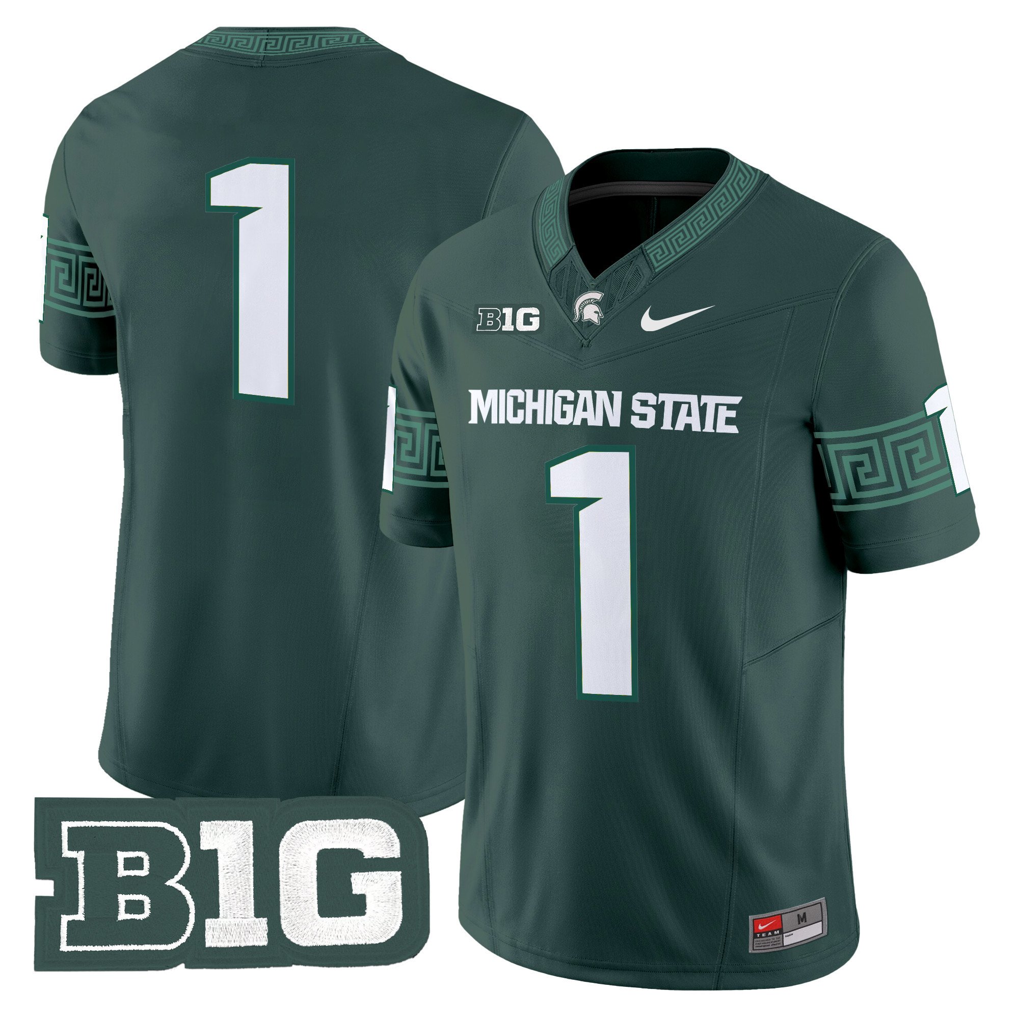 Men's Michigan State Spartans 2024 Vapor Limited Jersey - All Stitched