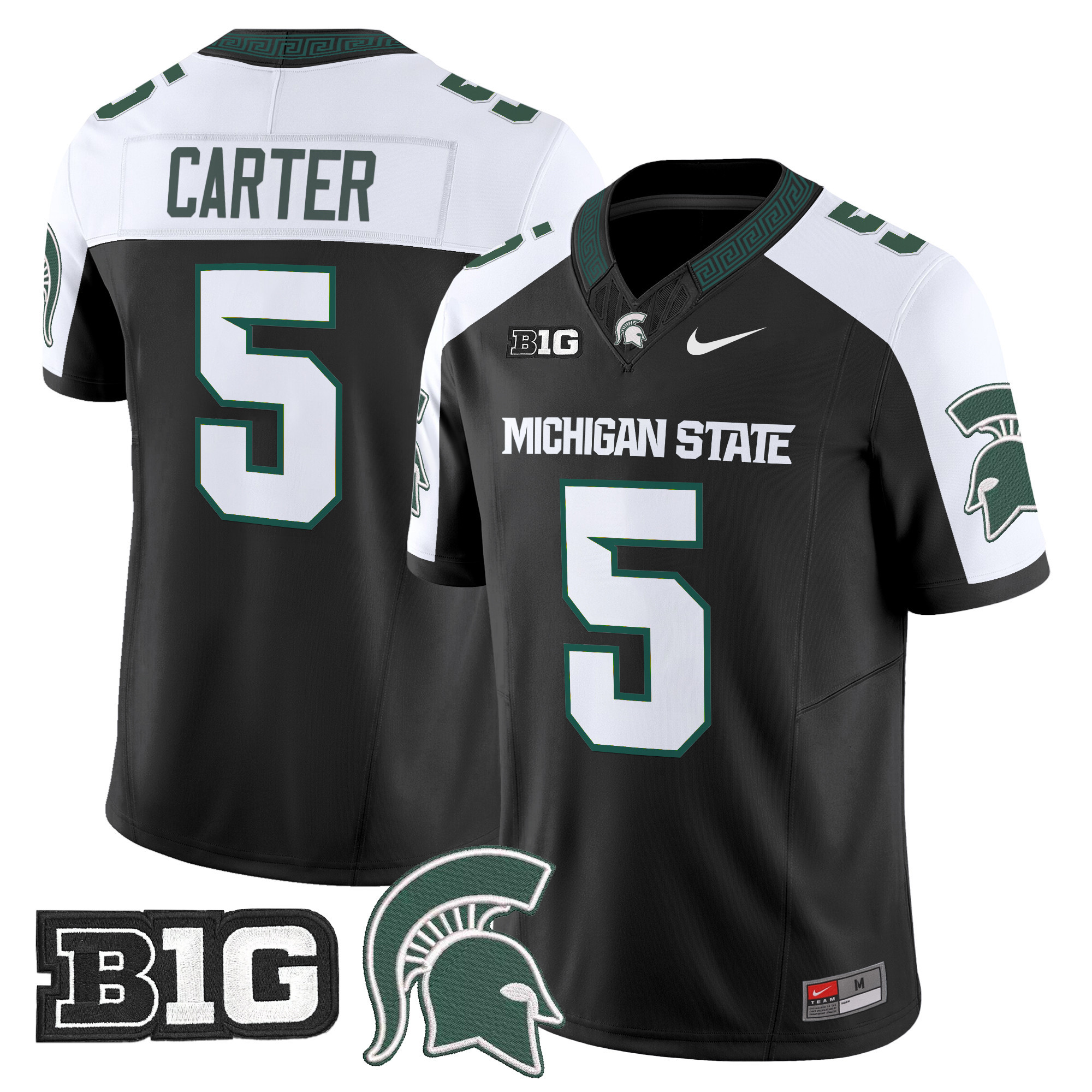 Men's Michigan State Spartans 2024 Vapor Limited Jersey - All Stitched