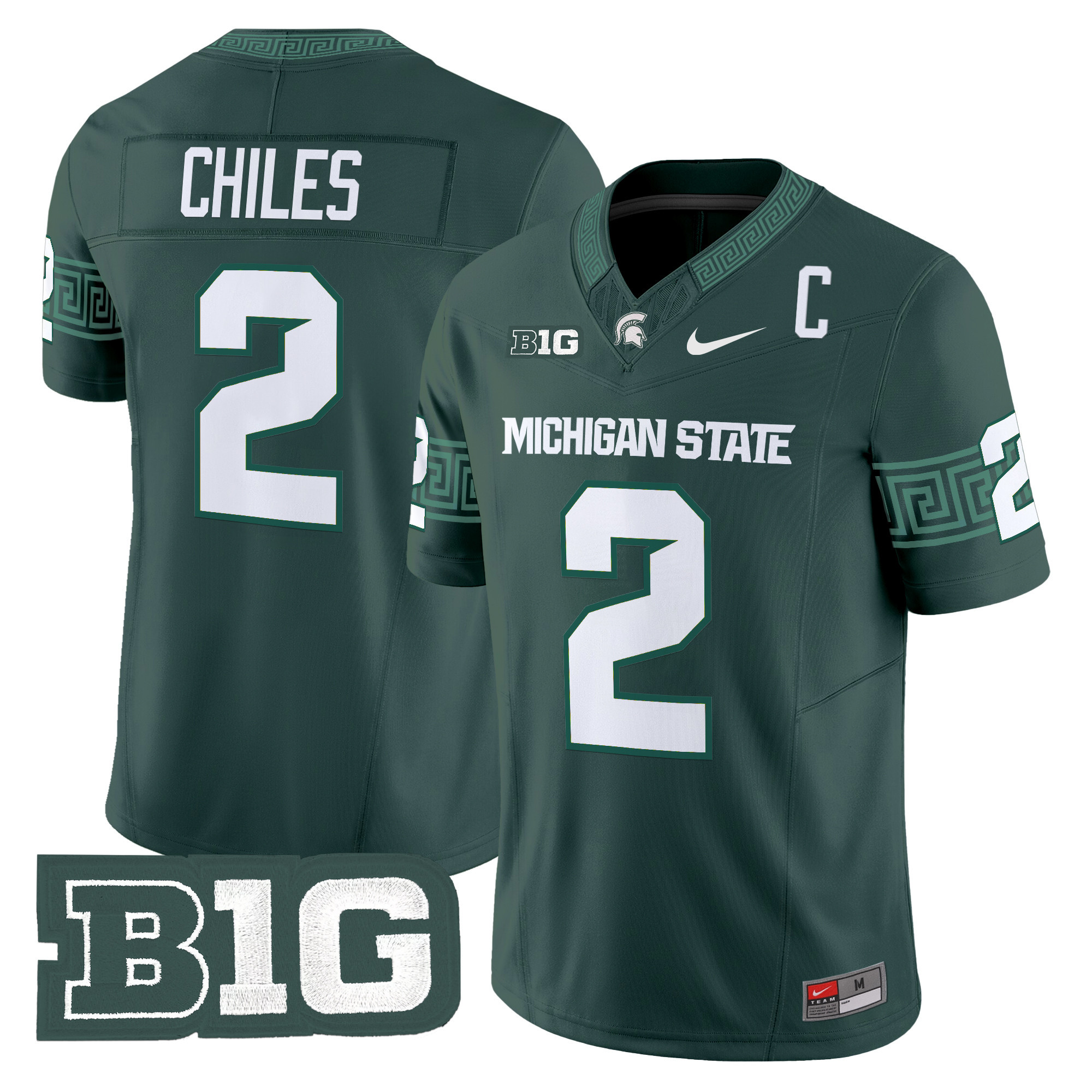 Men's Michigan State Spartans 2024 Vapor Limited Jersey - All Stitched