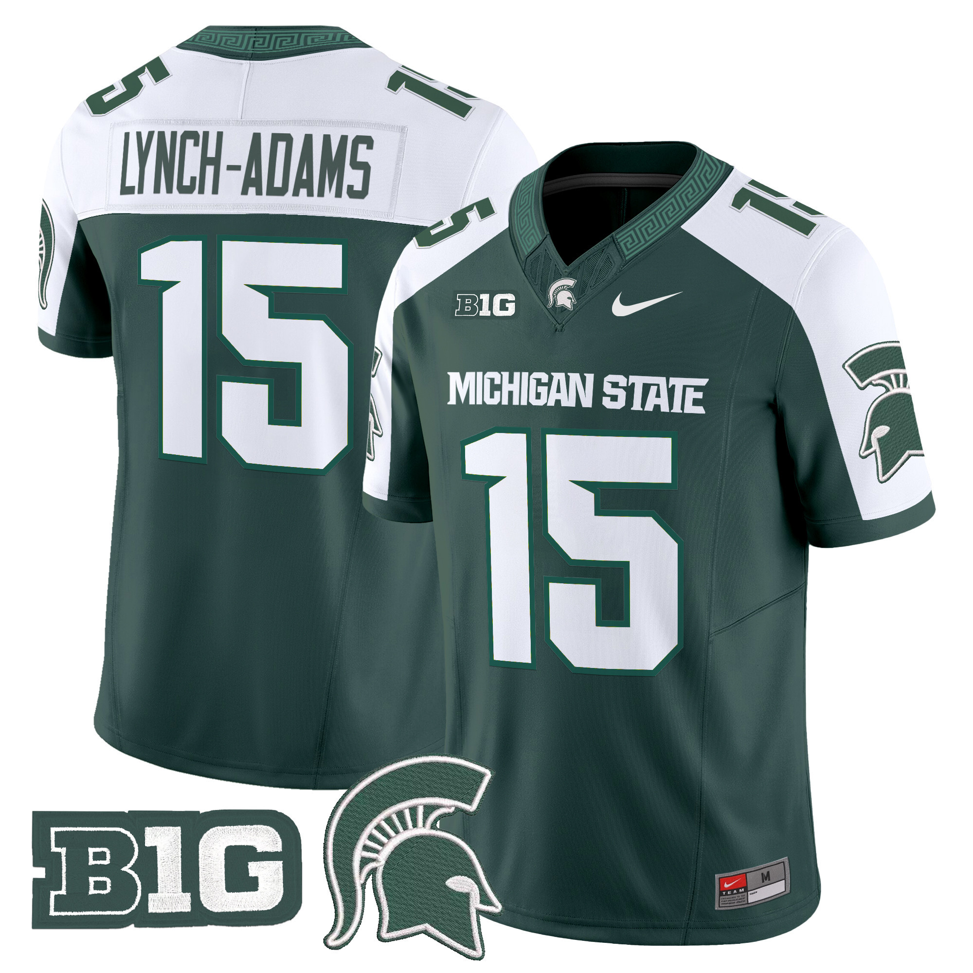 Men's Michigan State Spartans 2024 Vapor Limited Jersey - All Stitched