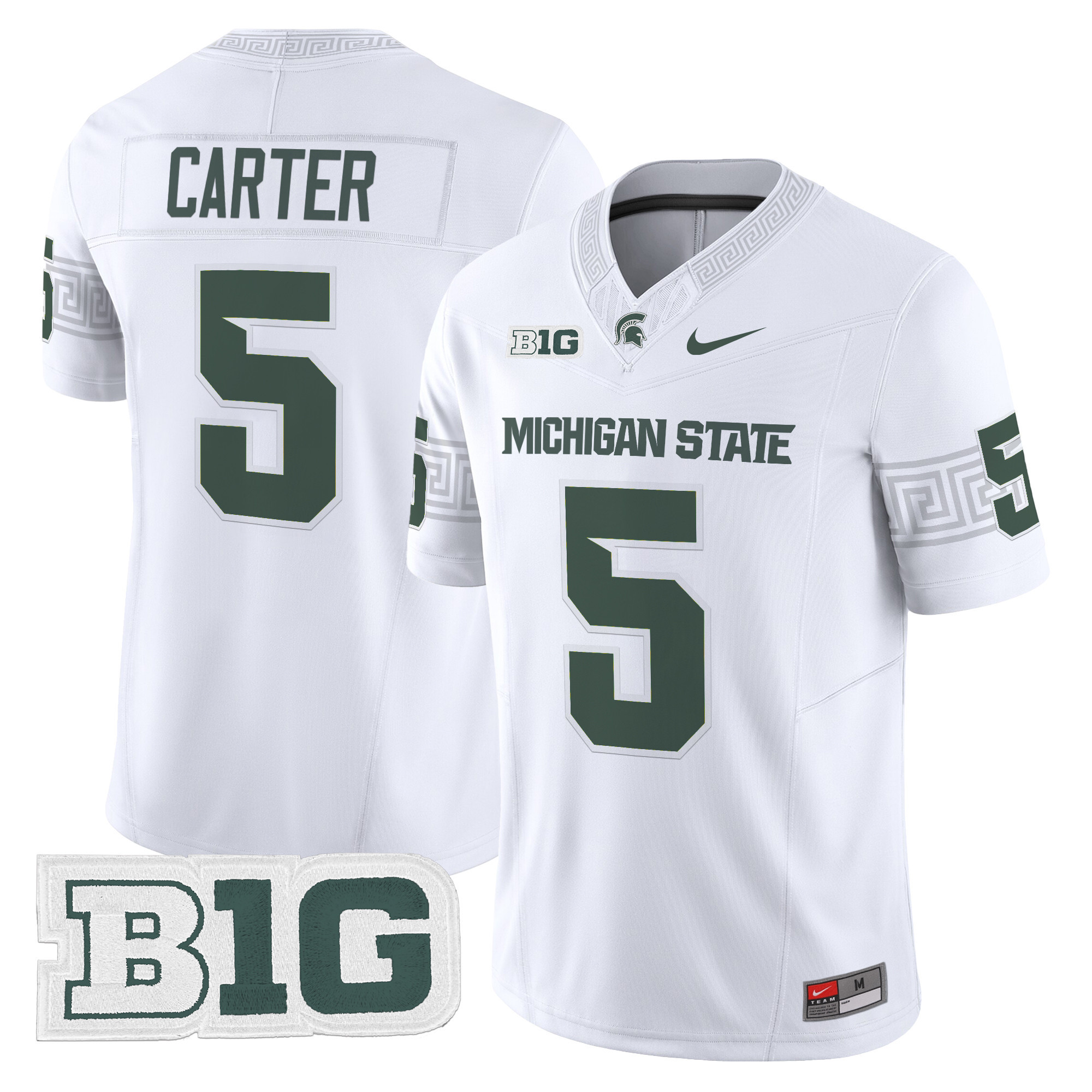 Men's Michigan State Spartans 2024 Vapor Limited Jersey - All Stitched
