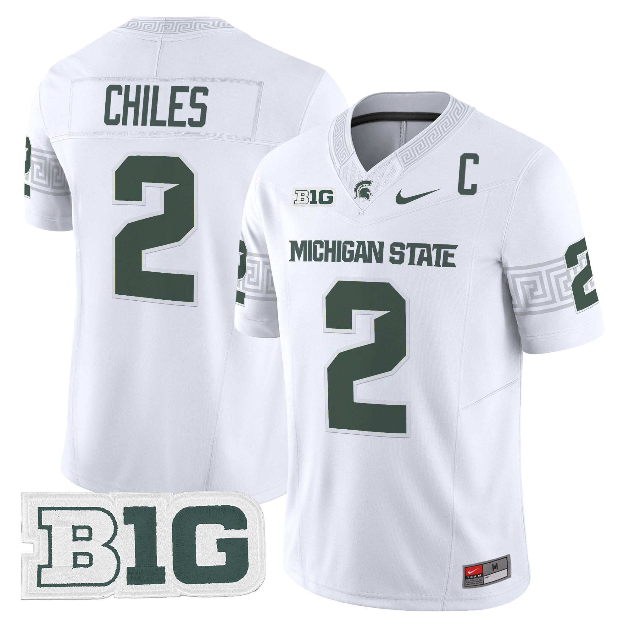 Men's Michigan State Spartans 2024 Vapor Limited Jersey - All Stitched