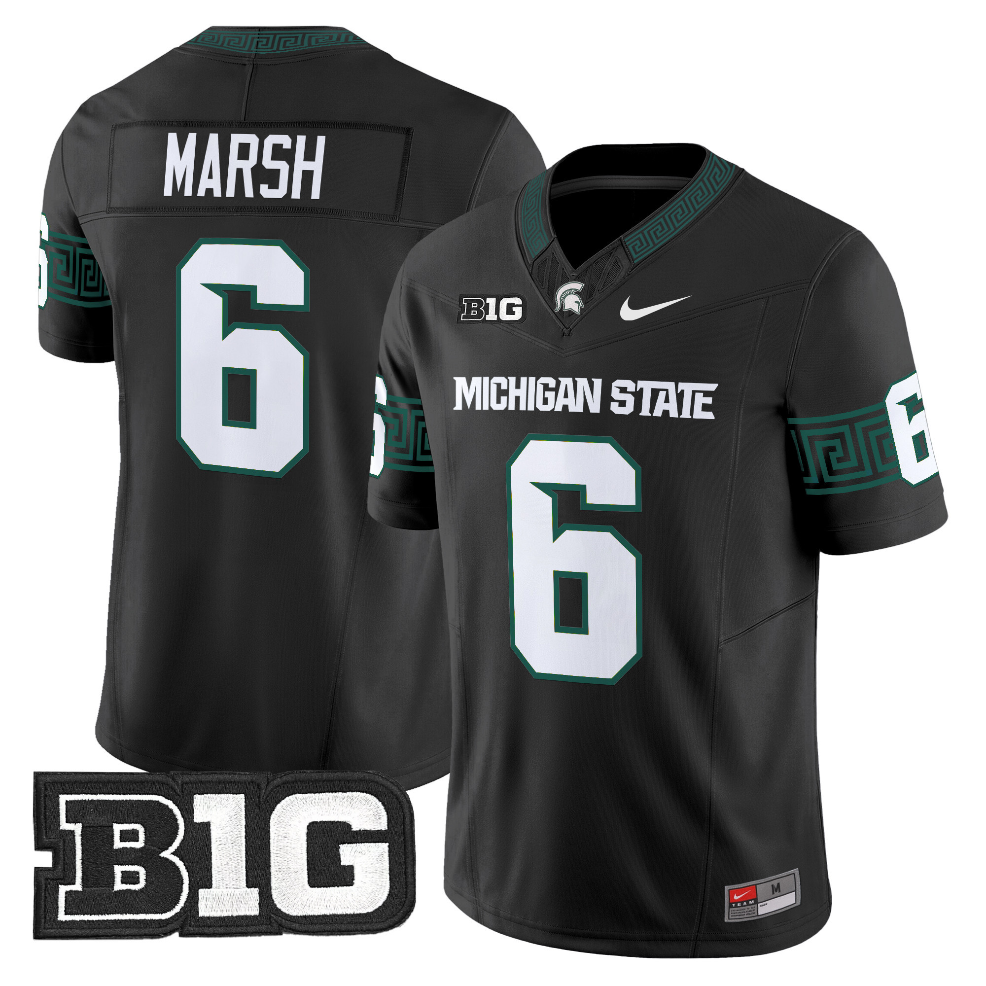 Men's Michigan State Spartans 2024 Vapor Limited Jersey - All Stitched