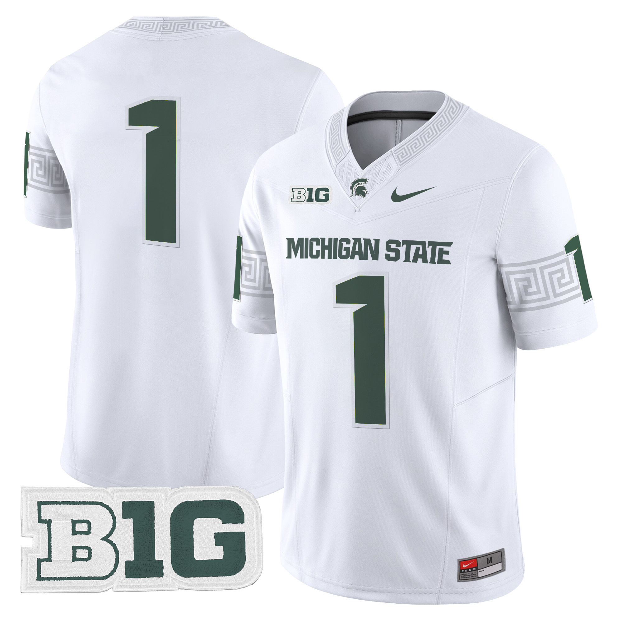 Men's Michigan State Spartans 2024 Vapor Limited Jersey - All Stitched