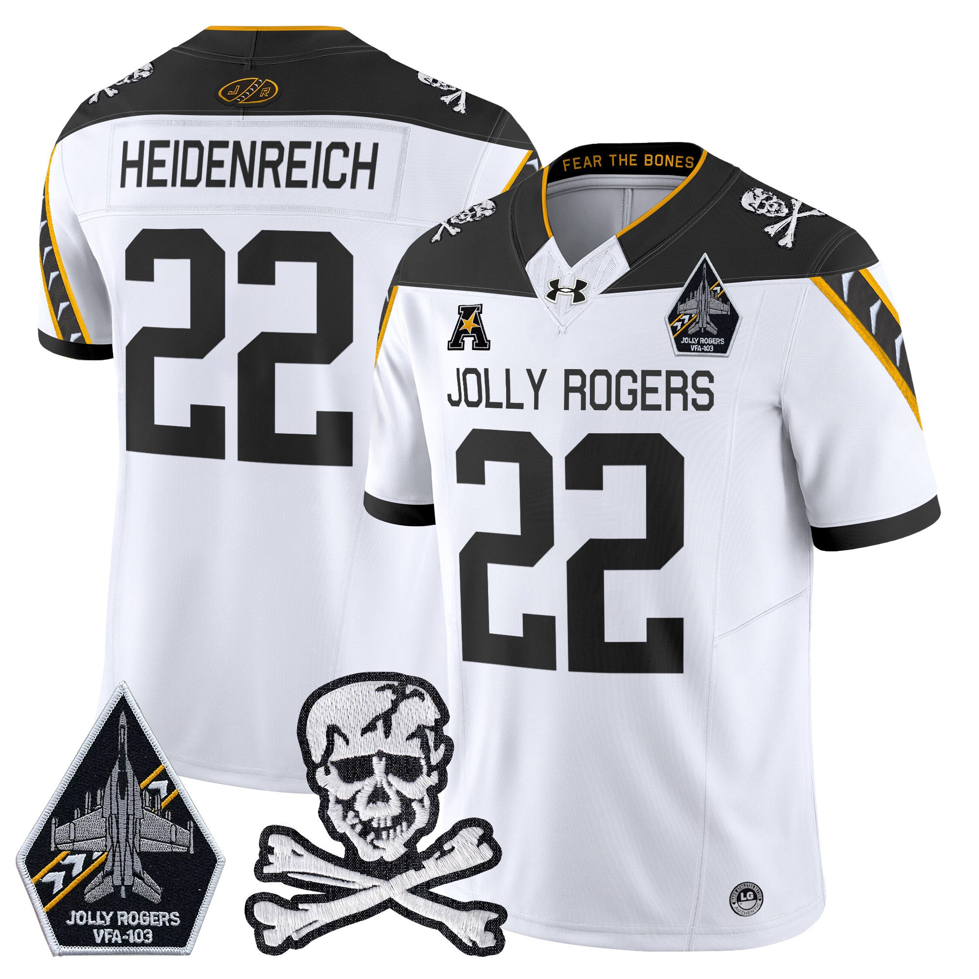 Men's Navy Midshipmen 2024 Vapor Limited Jersey V5 - All Stitched