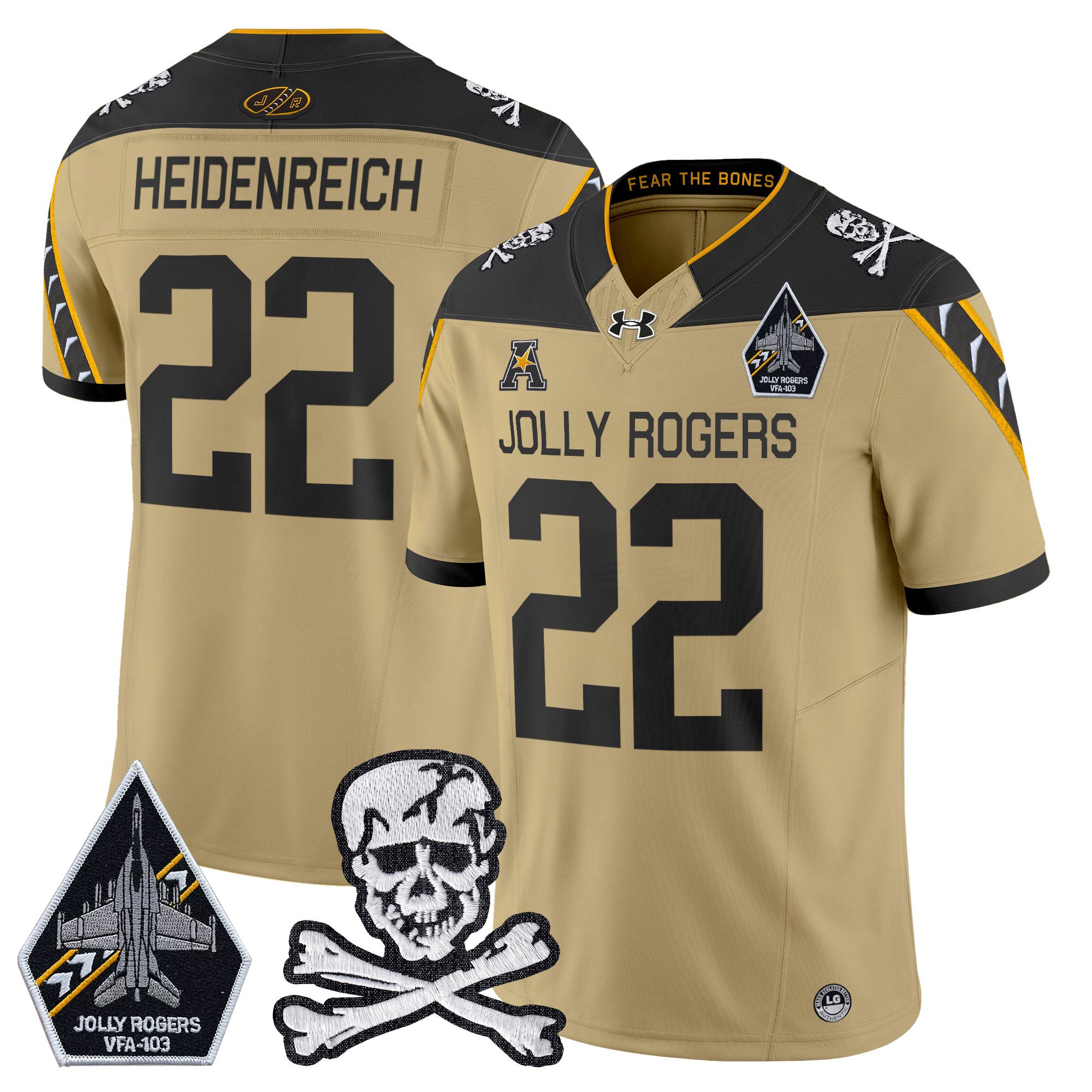Men's Navy Midshipmen 2024 Vapor Limited Jersey V5 - All Stitched