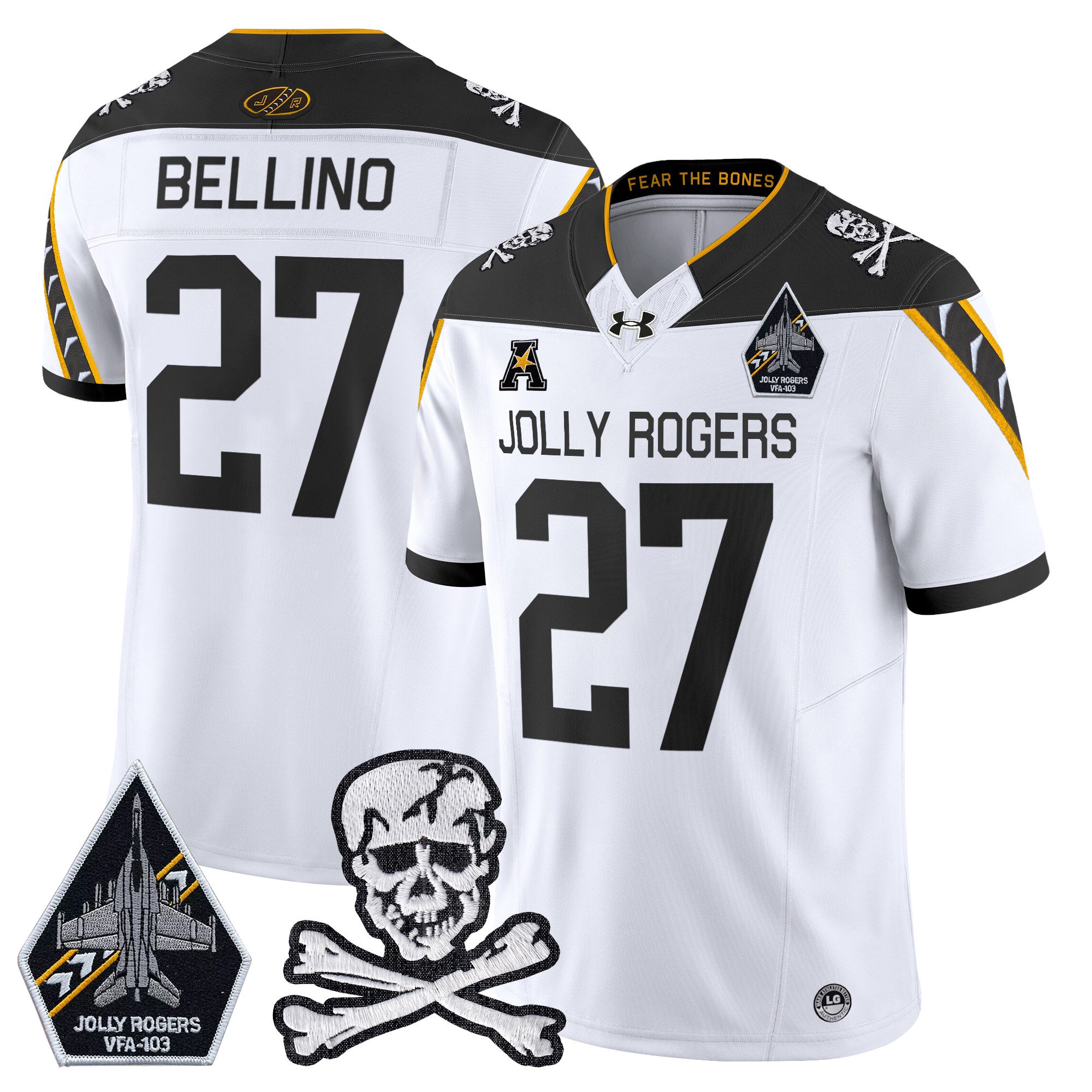 Men's Navy Midshipmen 2024 Vapor Limited Jersey V5 - All Stitched