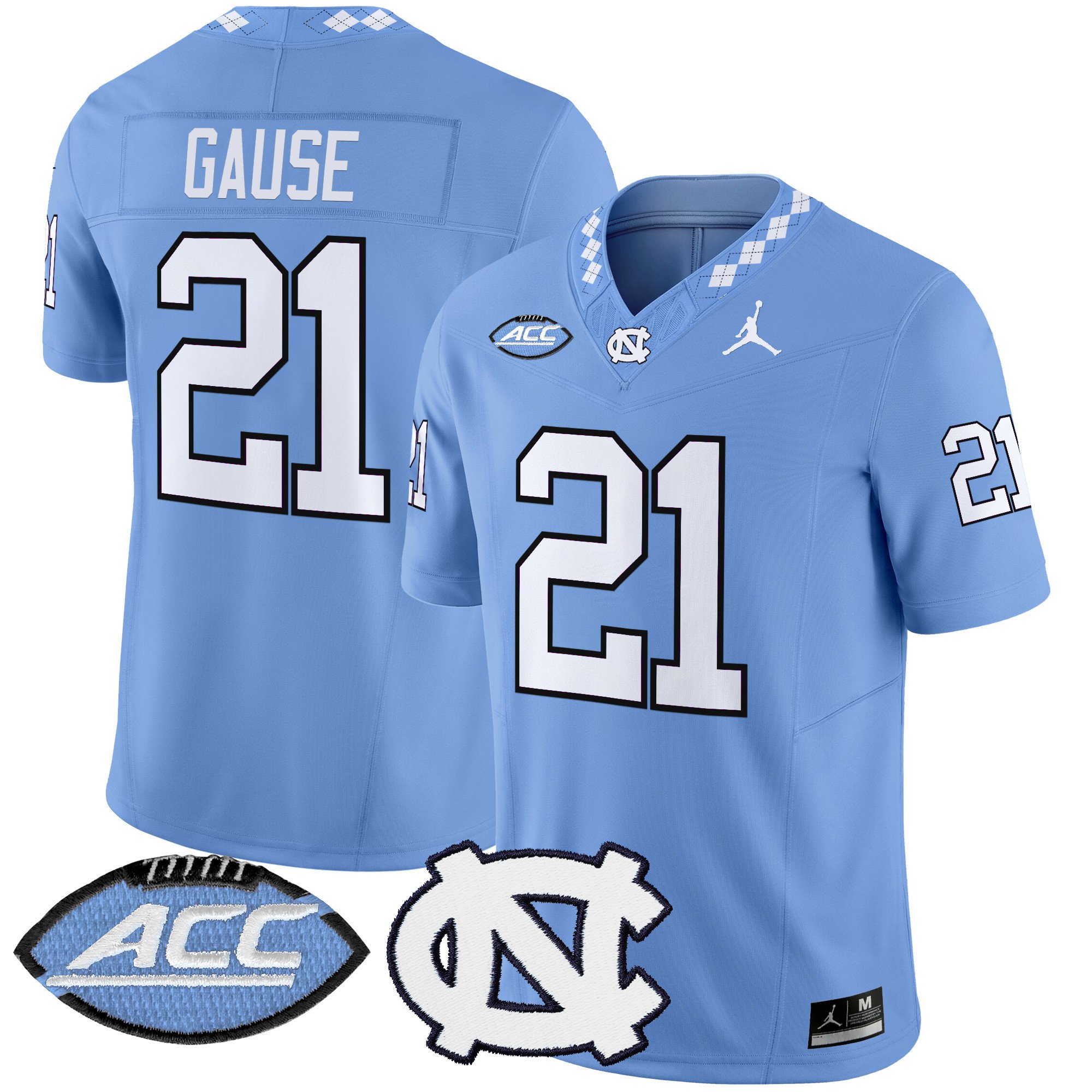 Men's North Carolina Tar Heels 2024 Vapor Limited Jersey - All Stitched