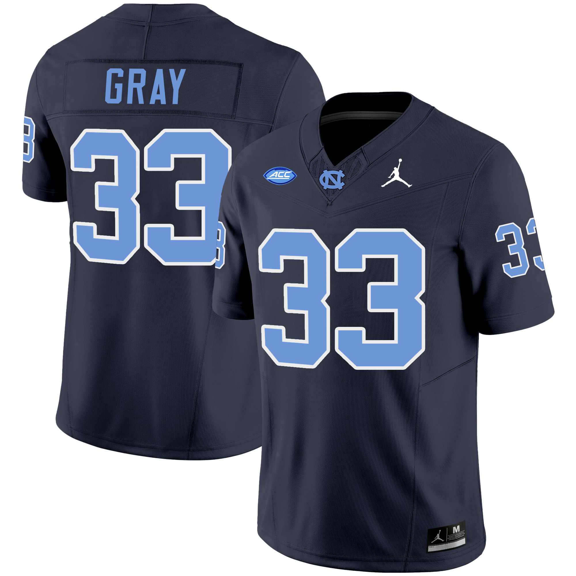 Men's North Carolina Tar Heels Vapor Limited Jersey - All Stitched