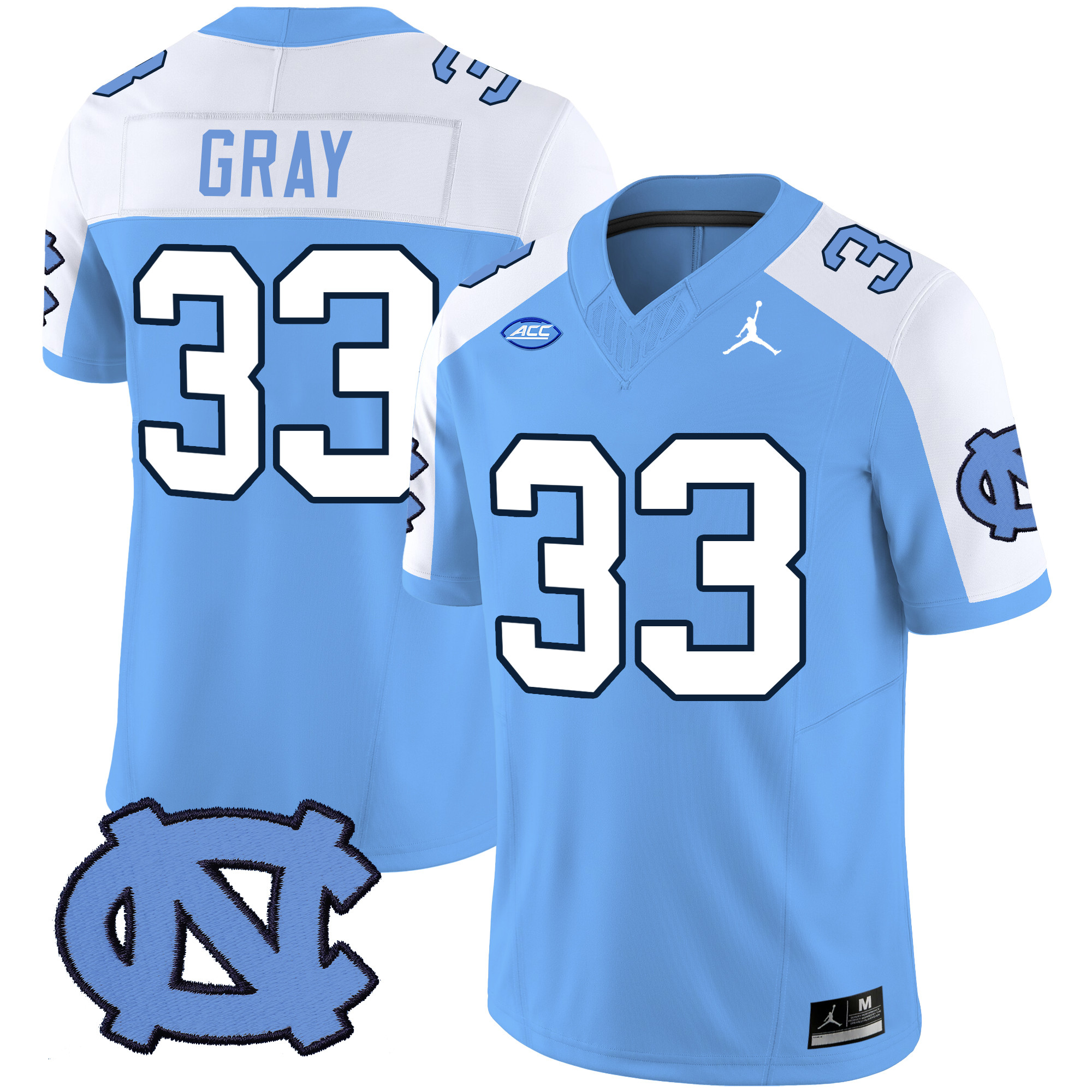 Men's North Carolina Tar Heels Vapor Limited Jersey - All Stitched
