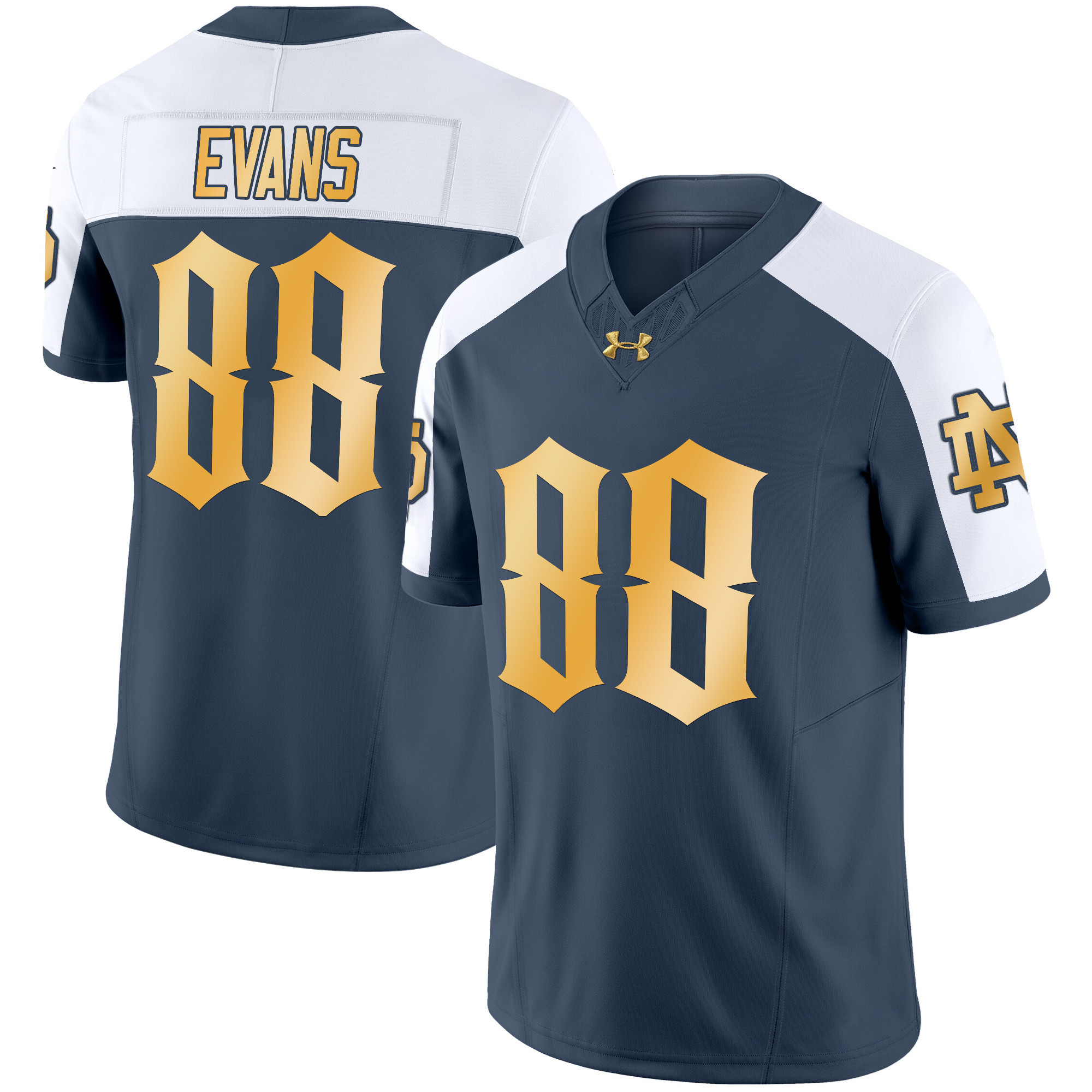 Men's Notre Dame Fighting Irish 2024 Vapor Limited Jersey - All Stitched