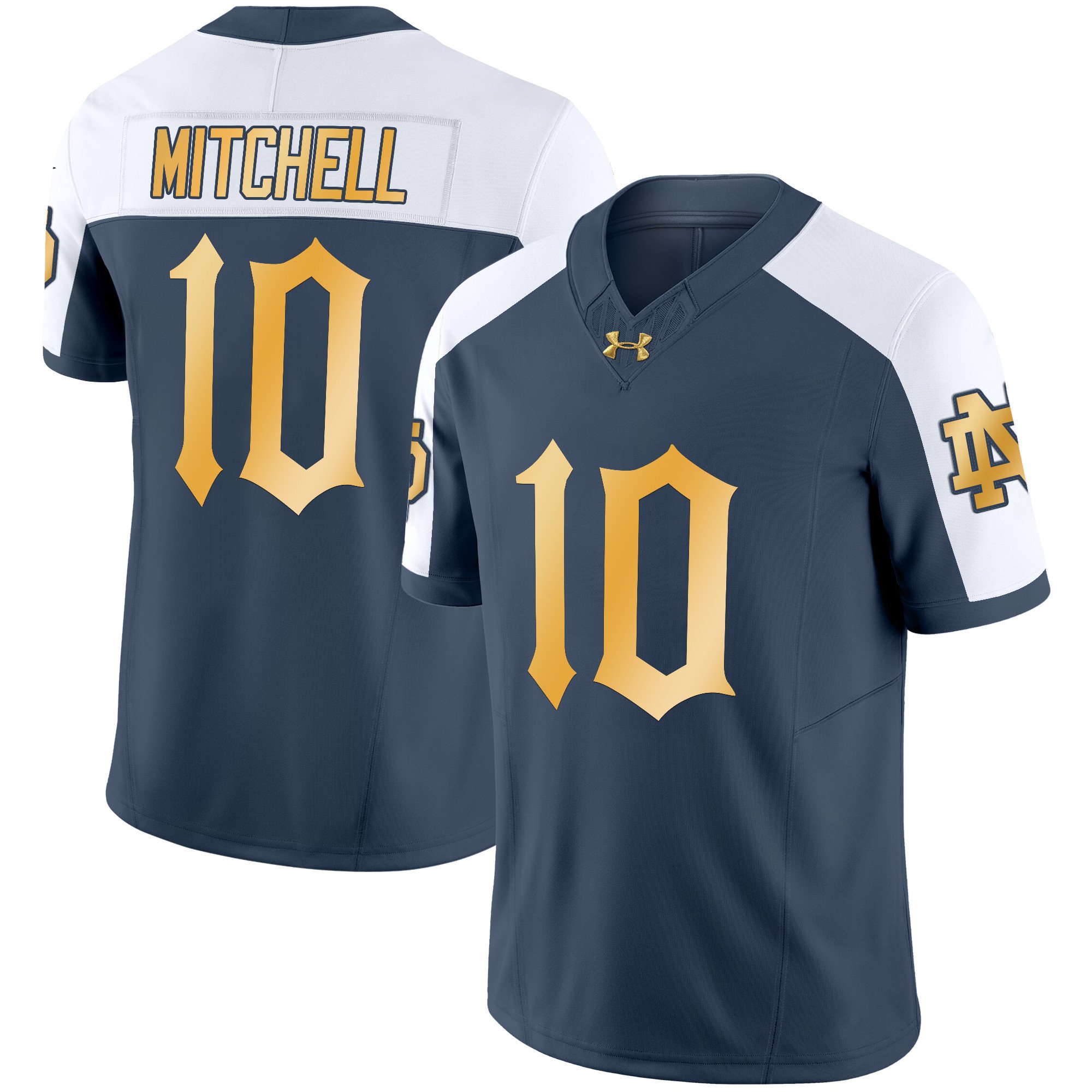 Men's Notre Dame Fighting Irish 2024 Vapor Limited Jersey - All Stitched