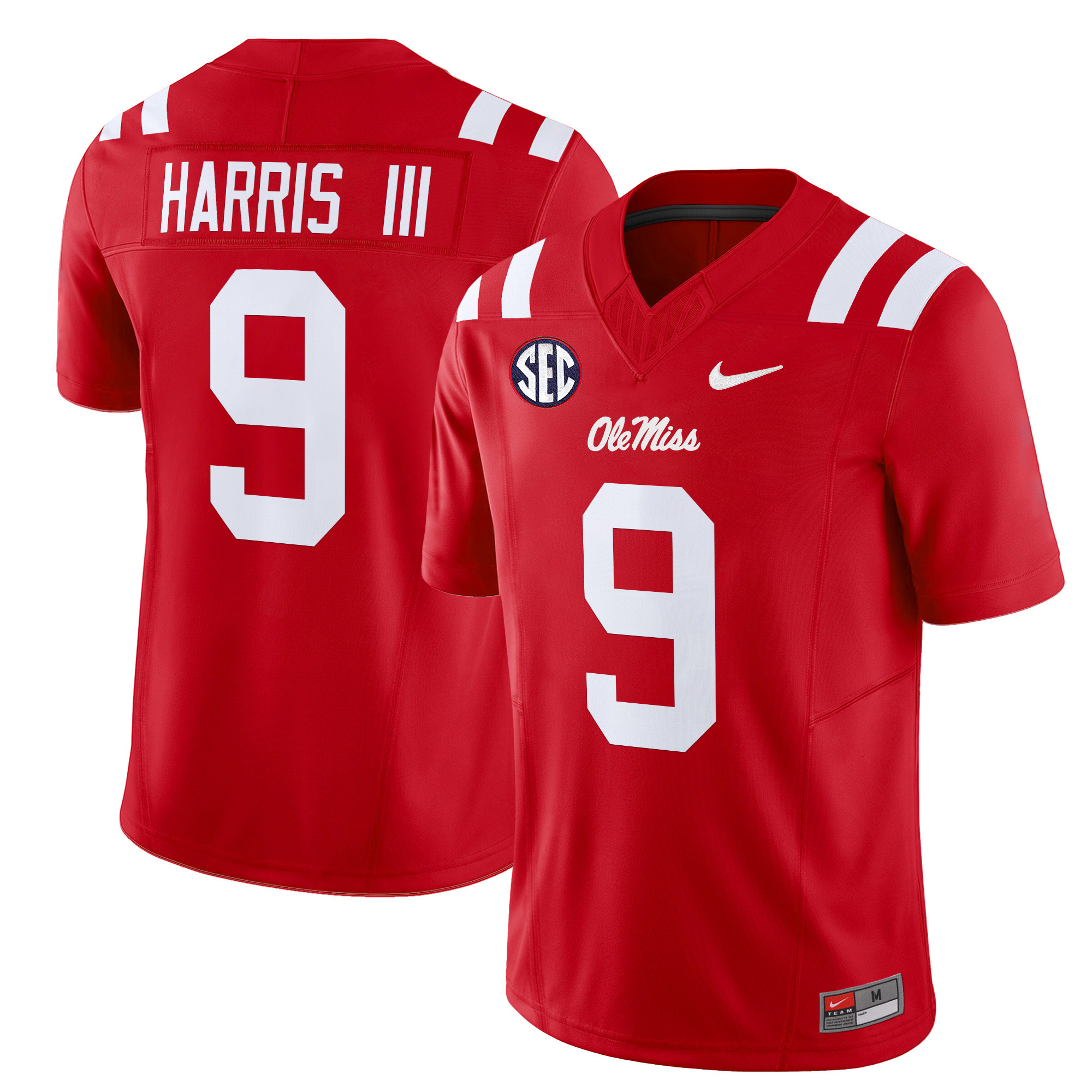 Men's Ole Miss Rebels 2024 Vapor Limited Jersey - All Stitched