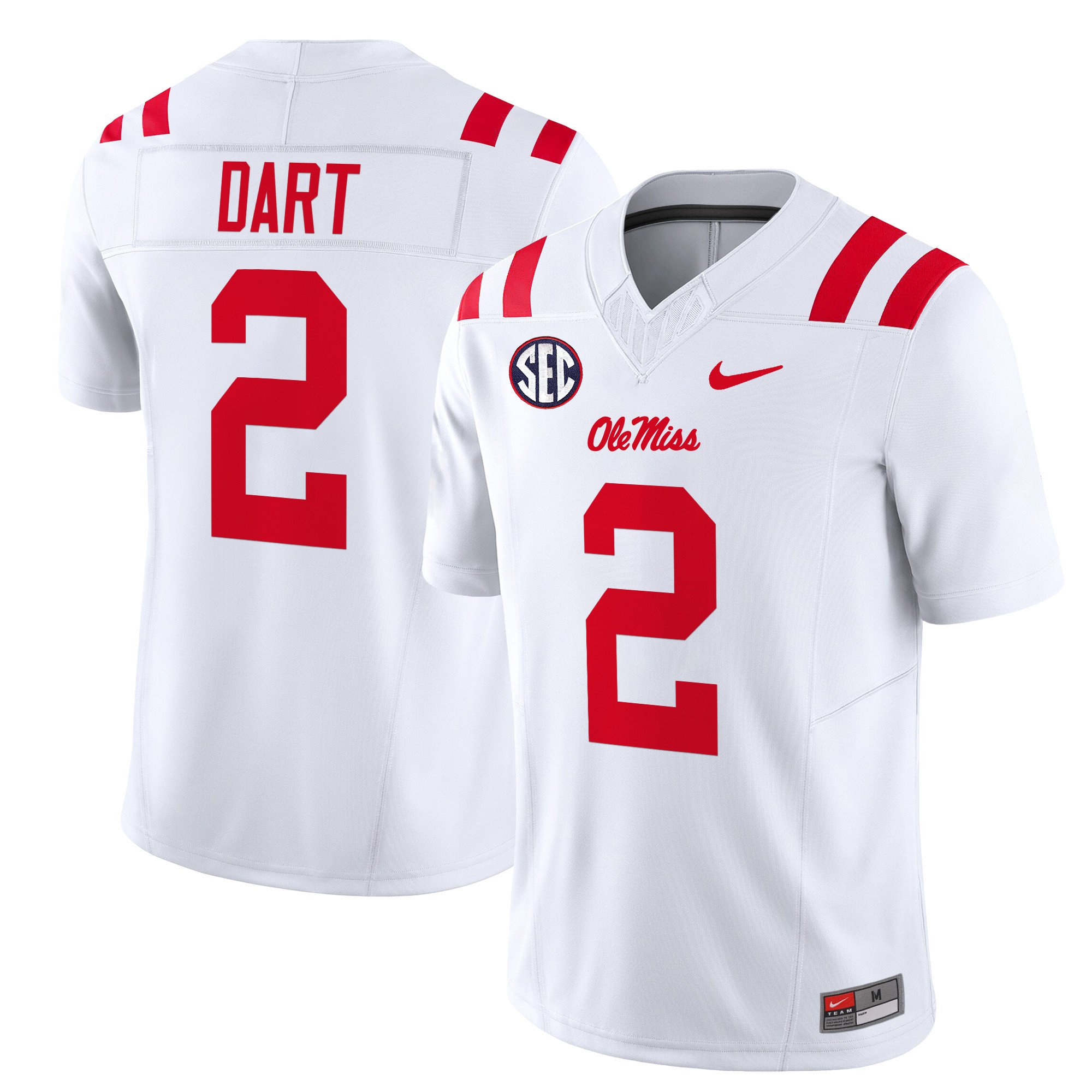 Men's Ole Miss Rebels 2024 Vapor Limited Jersey - All Stitched