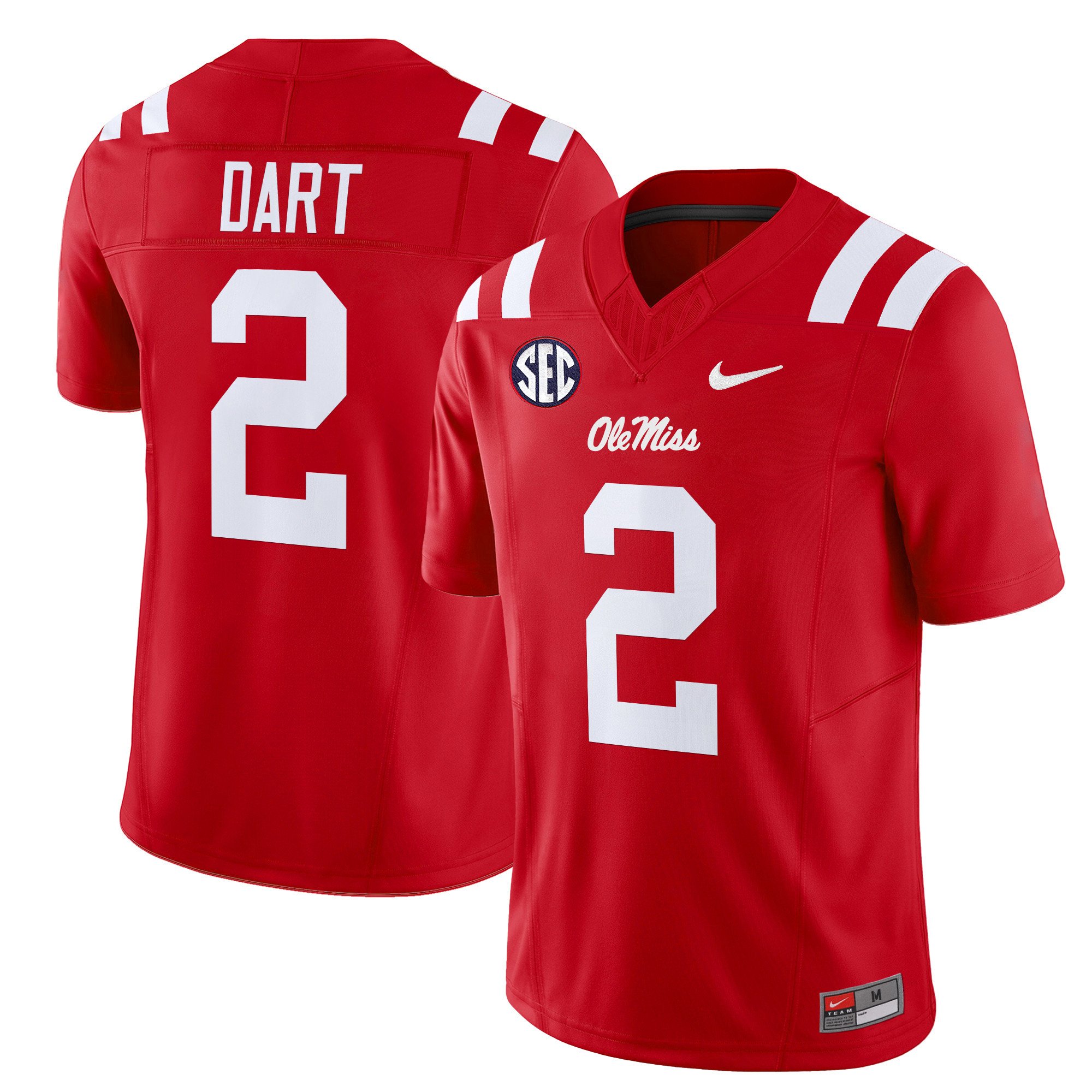 Men's Ole Miss Rebels 2024 Vapor Limited Jersey - All Stitched